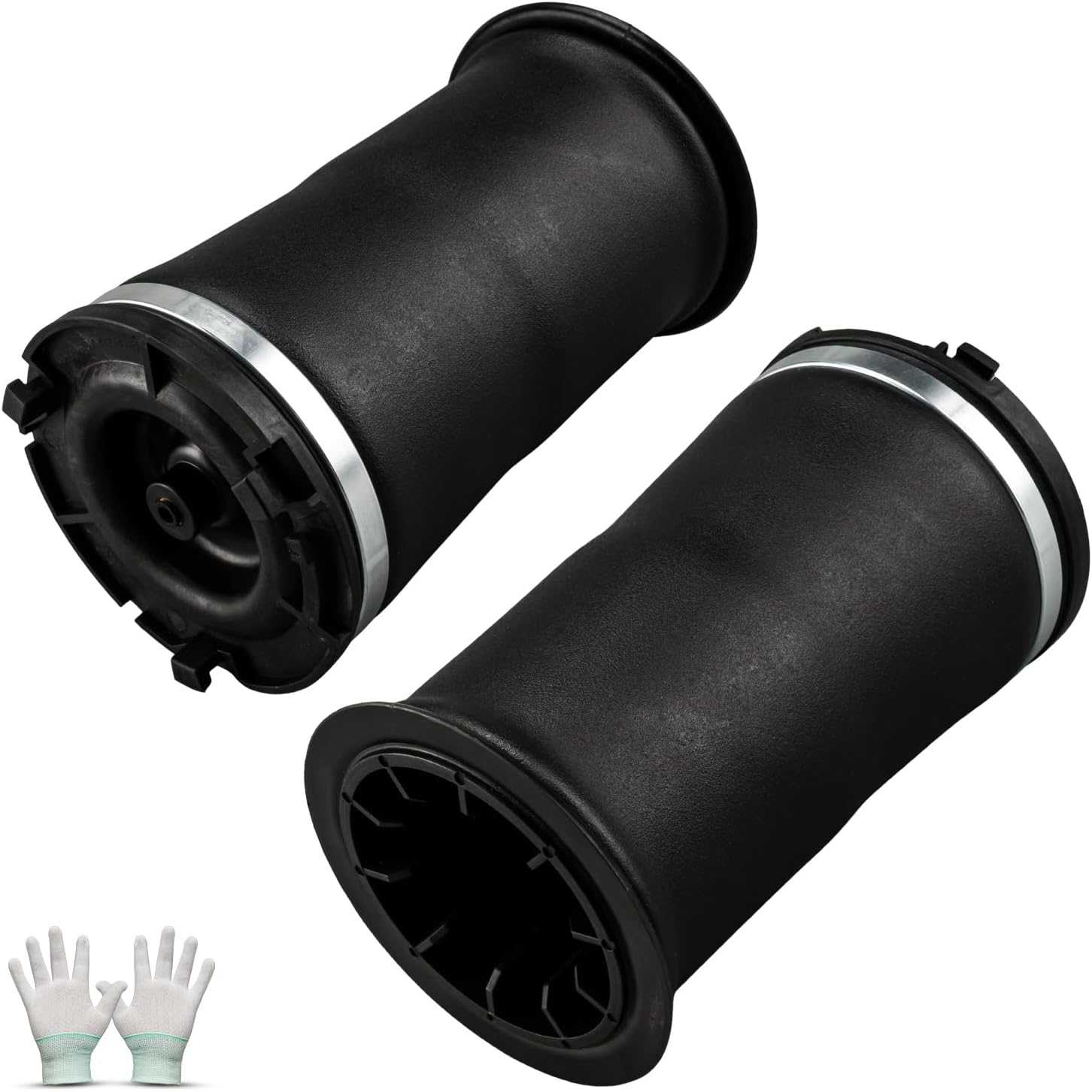 Rear Air Suspension Spring Bags Pair Replacement for 2003-2009 Hummer H2, Replaces OE# SKAS042*2