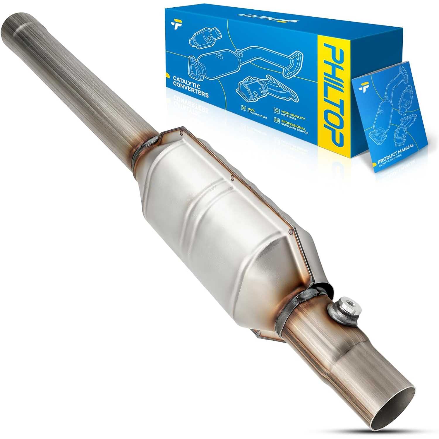 1999-2001 Jeep Grand Cherokee 4.0L | Rear Catalytic Converter | OE#52101392/16378 - PHILTOP