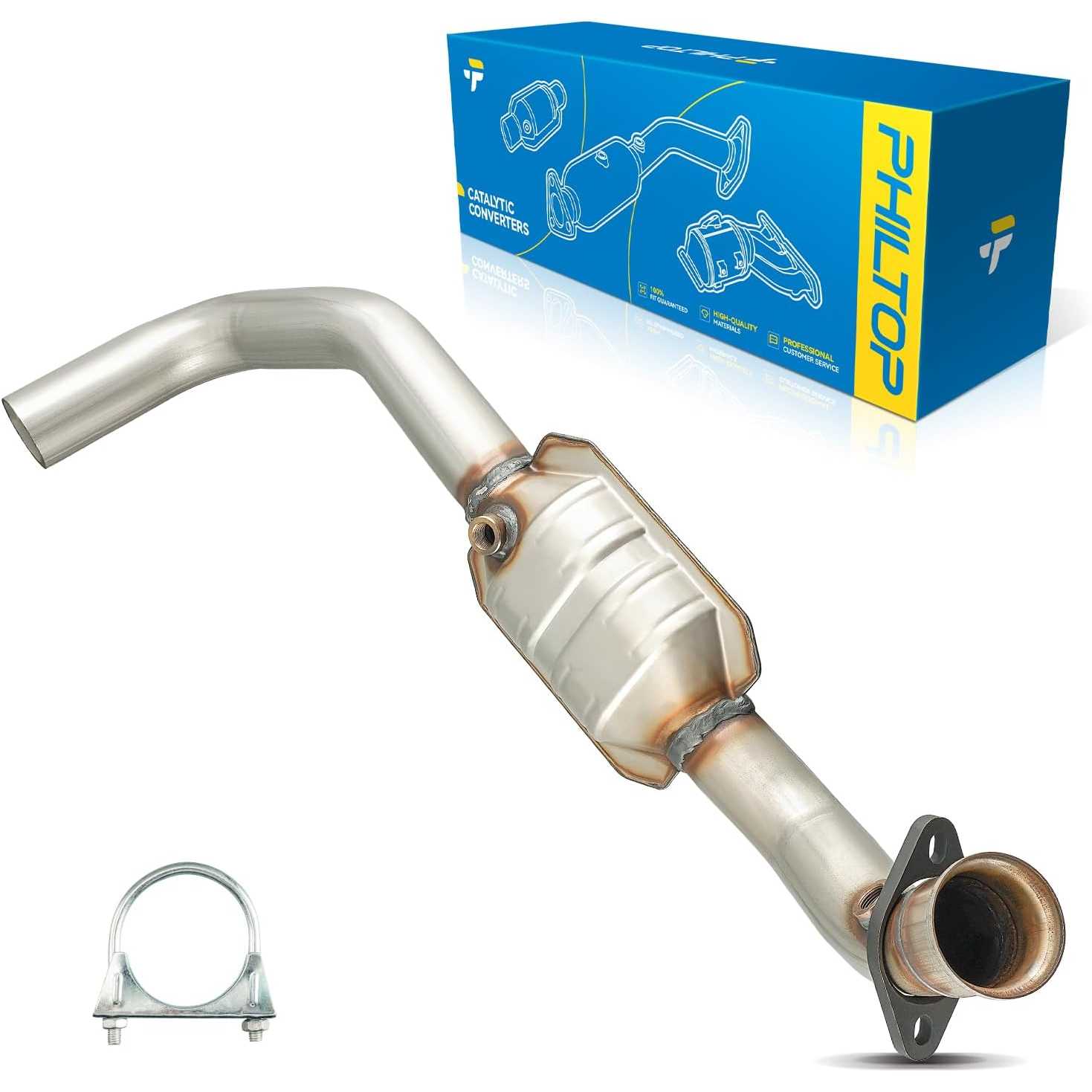 2004-2008 Ford F-150 5.4L V8; 2006-2008 Lincoln Mark LT 5.4L V8 | Catalytic Converter | OE#6L3Z5E212HA/53569 - PHILTOP