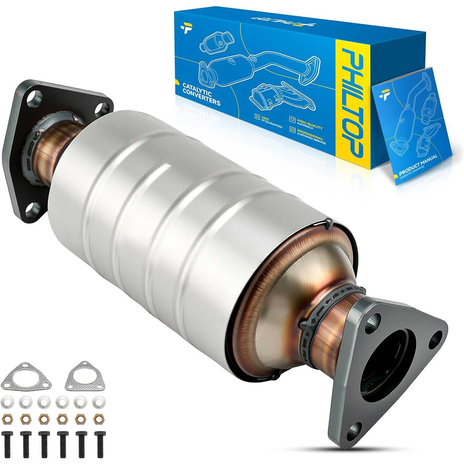 1990-1993 Honda Accord 2.2L L4 | Catalytic Converter | OE#15602 - PHILTOP