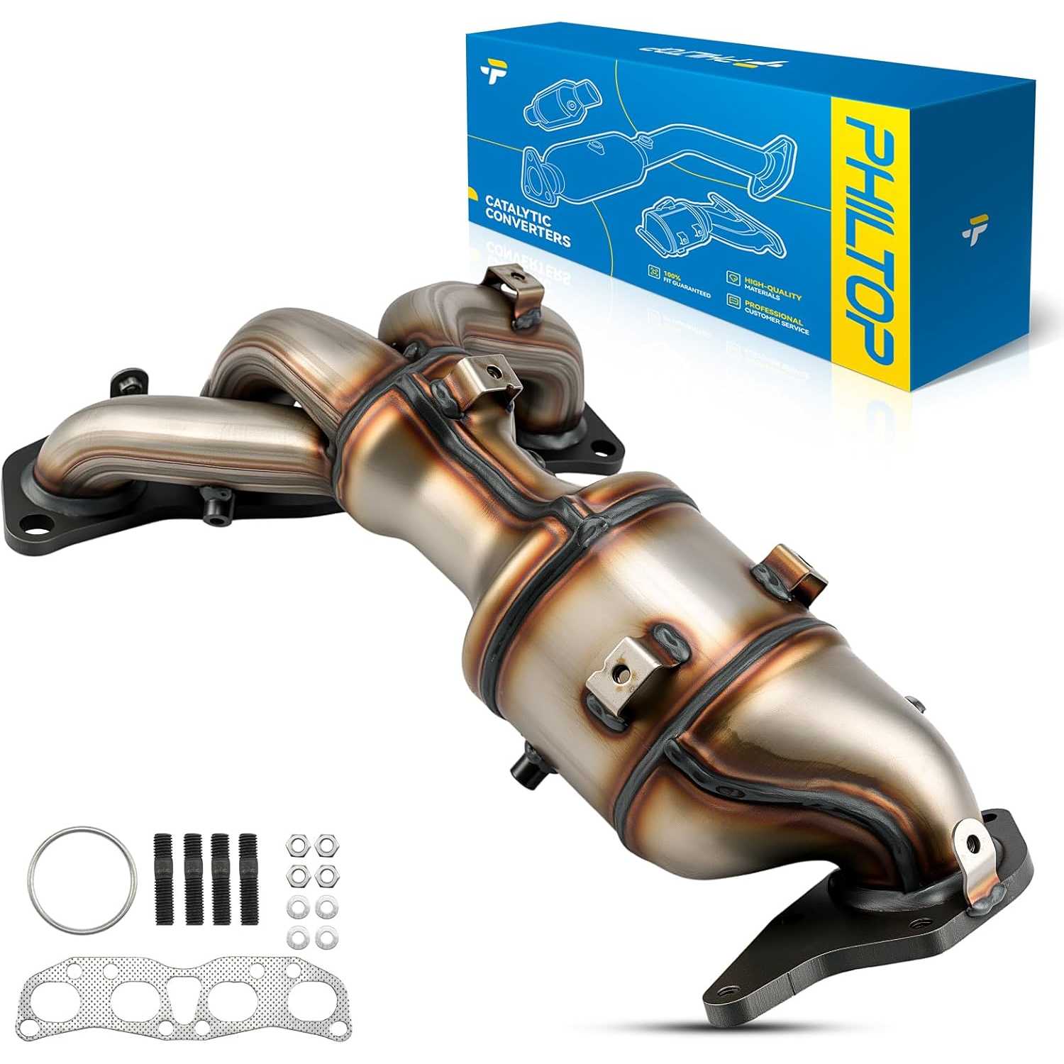 2013-2018 Nissan Altima 2.5L L4; 2014-2017 Nissan Rogue 2.5L L4 | Catalytic Converter | OE#140E23TA0A/16694 - PHILTOP