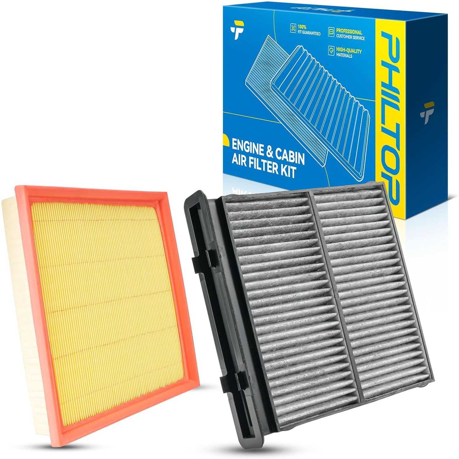 2019-2024 Subaru Forester 2.5L H4 | Cabin and Engine Air Filter Kit | OE#16546AA16A/CA12295 - PHILTOP