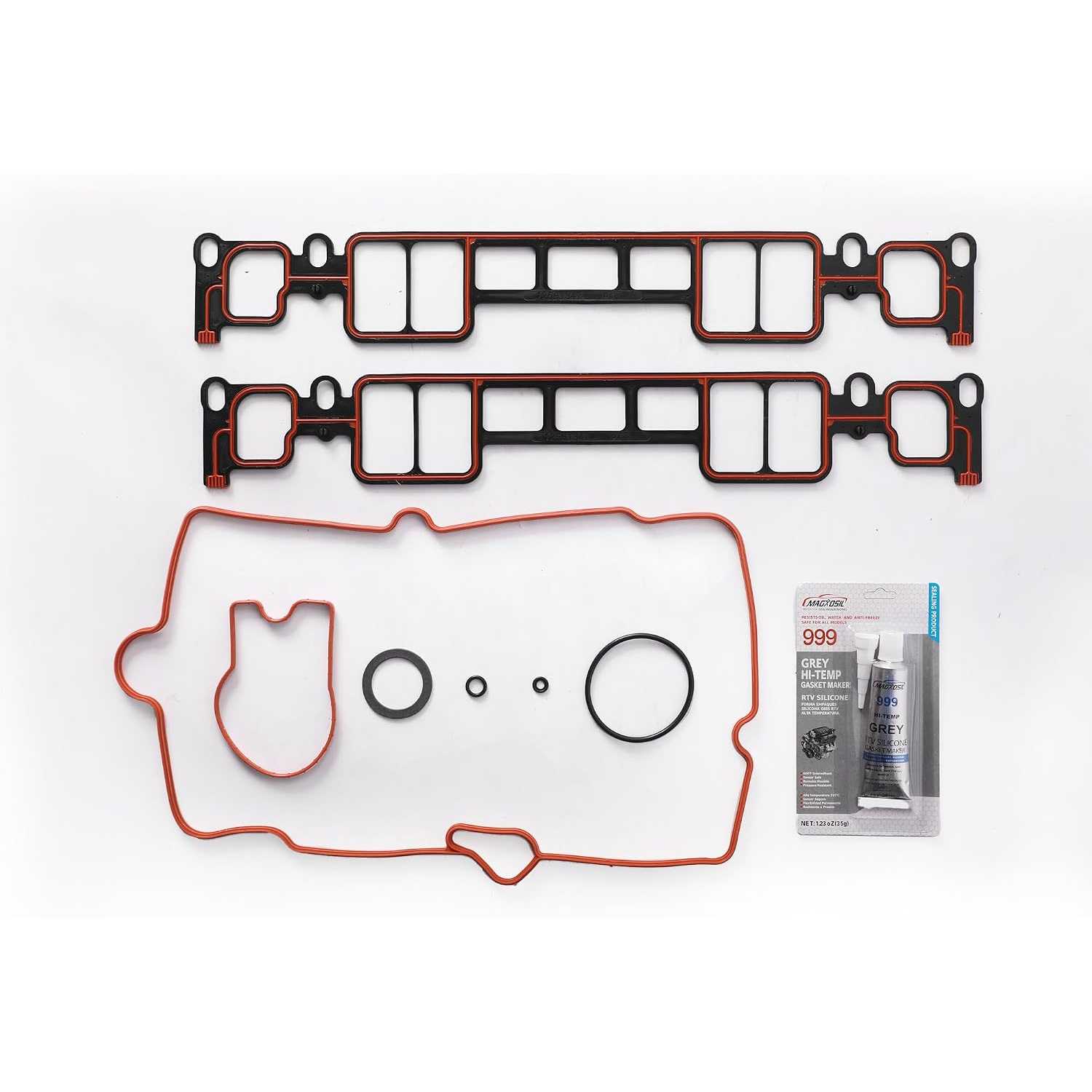 MS90131 Intake Manifold Gasket Set Competible with Chevy K1500 Tahoe C1500 Suburban Express K2500