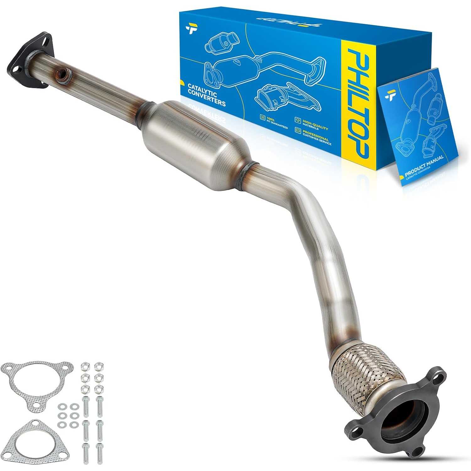 2004-2005 Chevrolet Classic 2.2L L4 | Front Catalytic Converter | OE#15141629/54692 - PHILTOP
