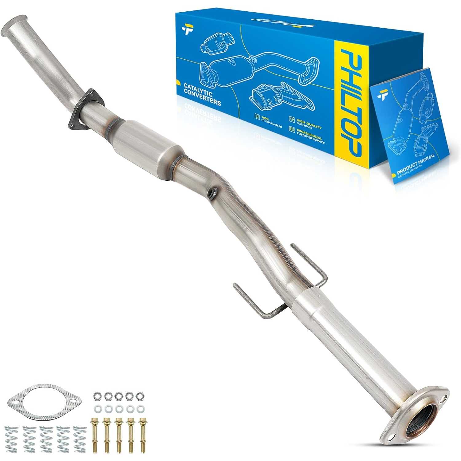 2006-2007 GMC Envoy 4.2L L6 | Catalytic Converter | OE#15276514/54772 - PHILTOP
