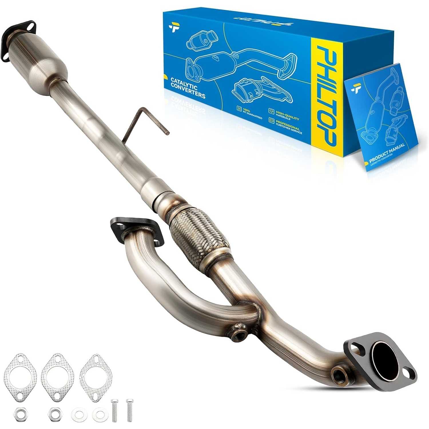 2004-2006 Lexus ES330 3.3L | Catalytic Converter | OE#1741020460/50556 - PHILTOP