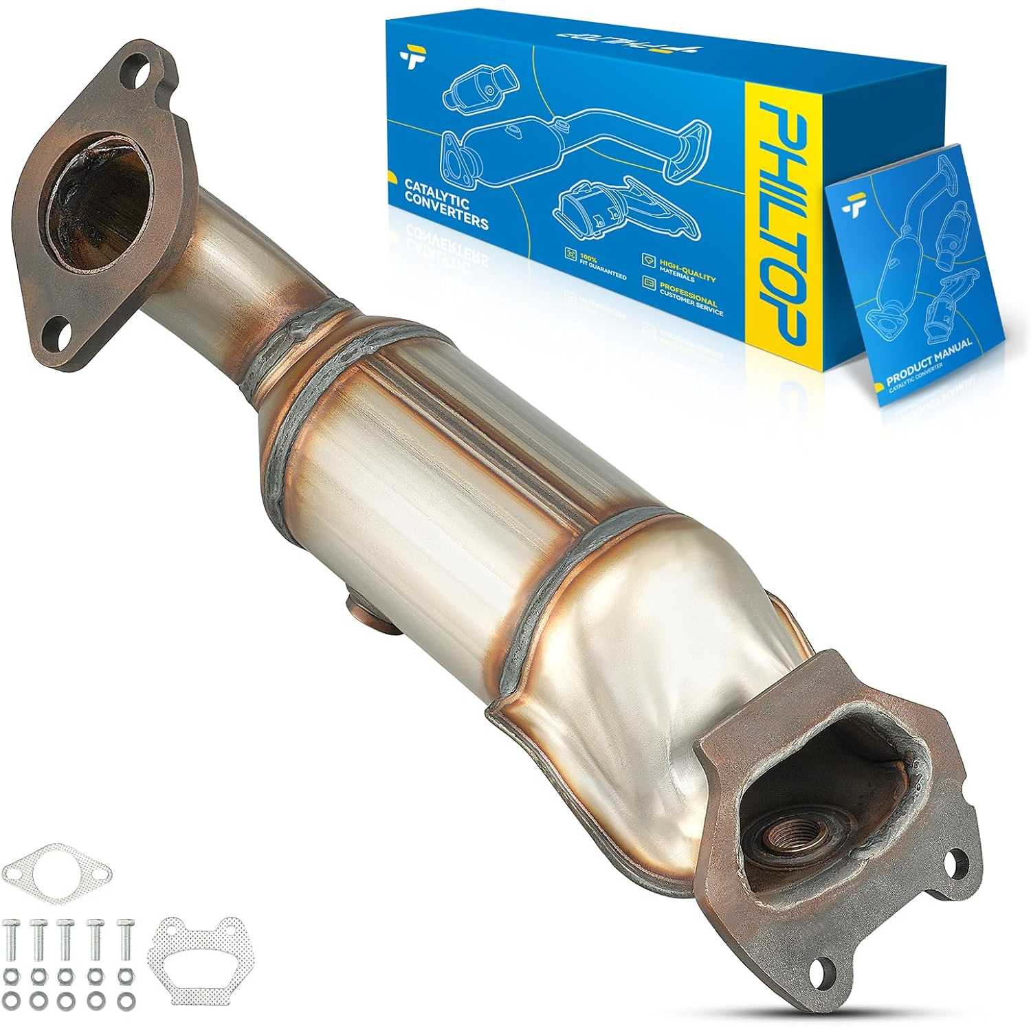 2011-2020 Dodge Grand Caravan 3.6L | Rear Catalytic Converter | OE#68036150AL/16780 - PHILTOP