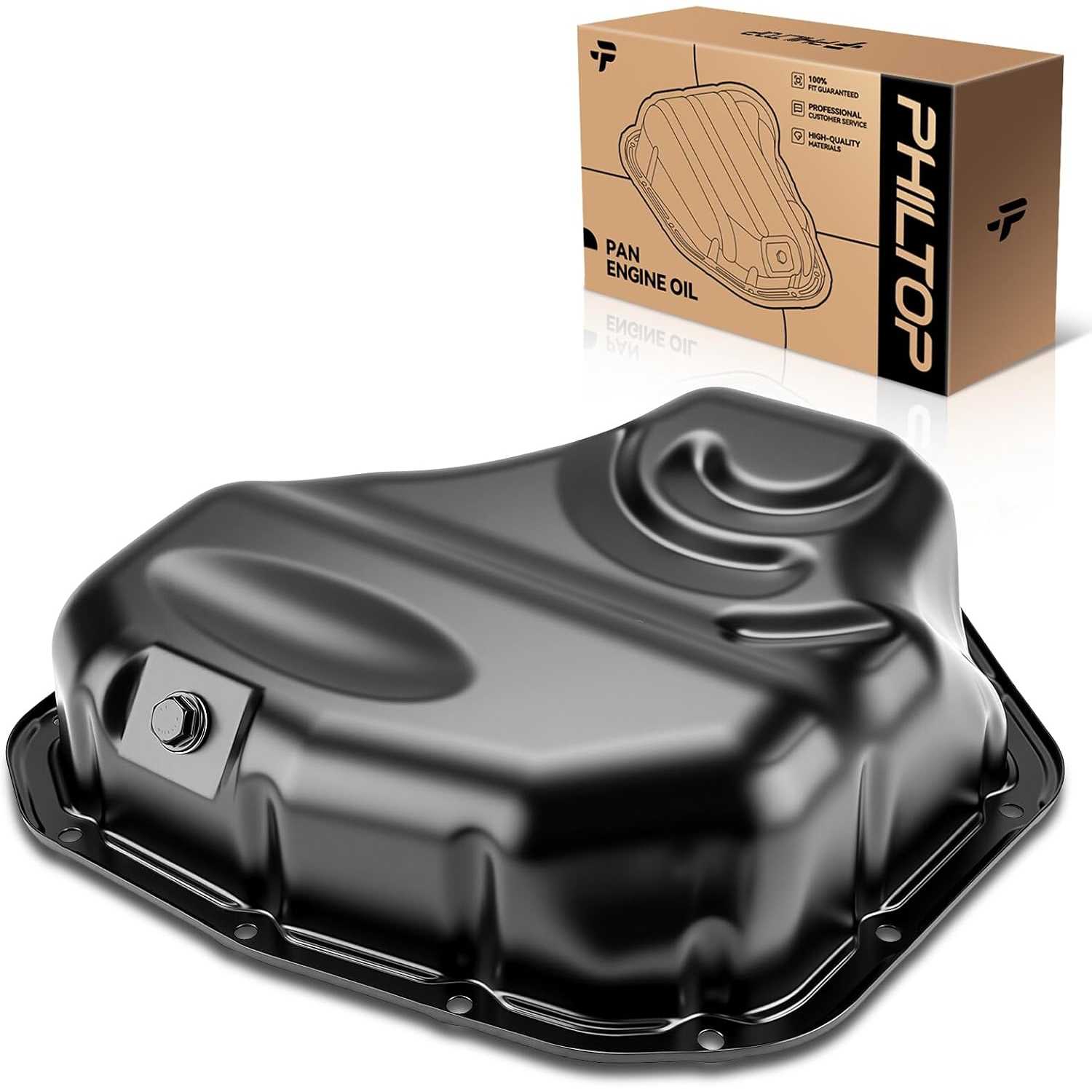 264-593 Engine Oil Pan, Fits Toyota RAV4 2009-2019, Lexus NX300h 2015-2020, Scion tC 2011-2016, Gasket not included