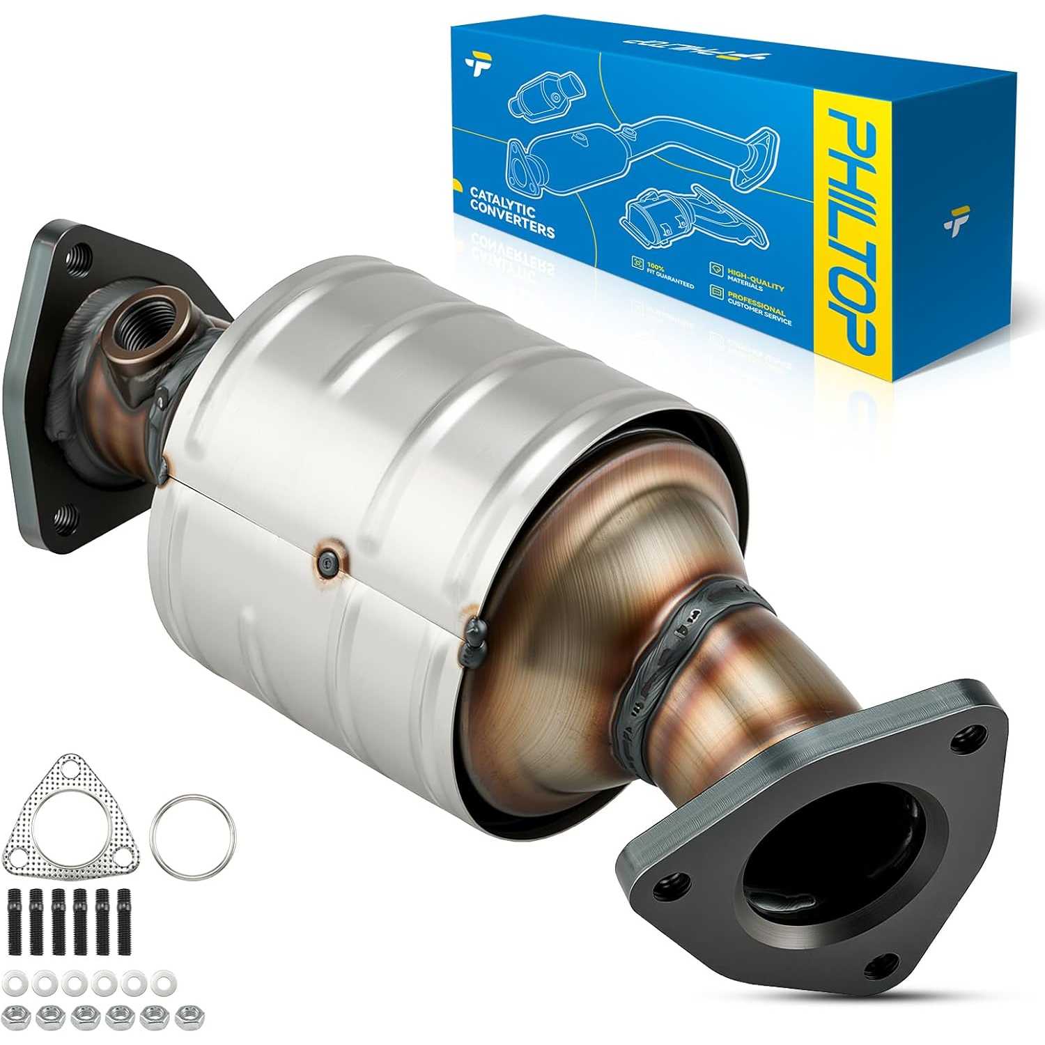 2000-2004 Nissan Xterra 3.3L V6 | Front Catalytic Converter | OE#208A19S225/16502 - PHILTOP