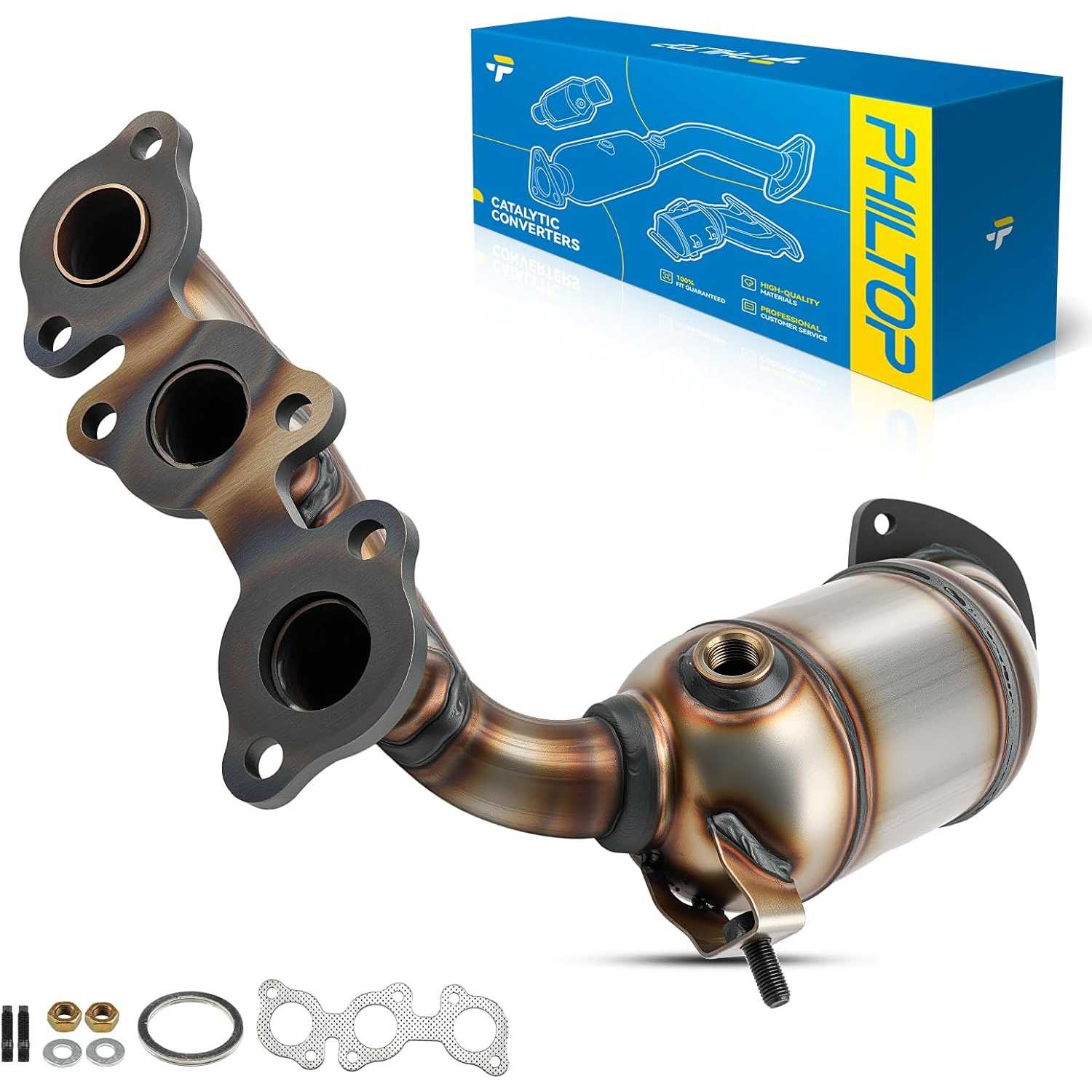 2004-2006 Lexus RX330 3.3L | Catalytic Converter | OE#2505120040/16394 - PHILTOP