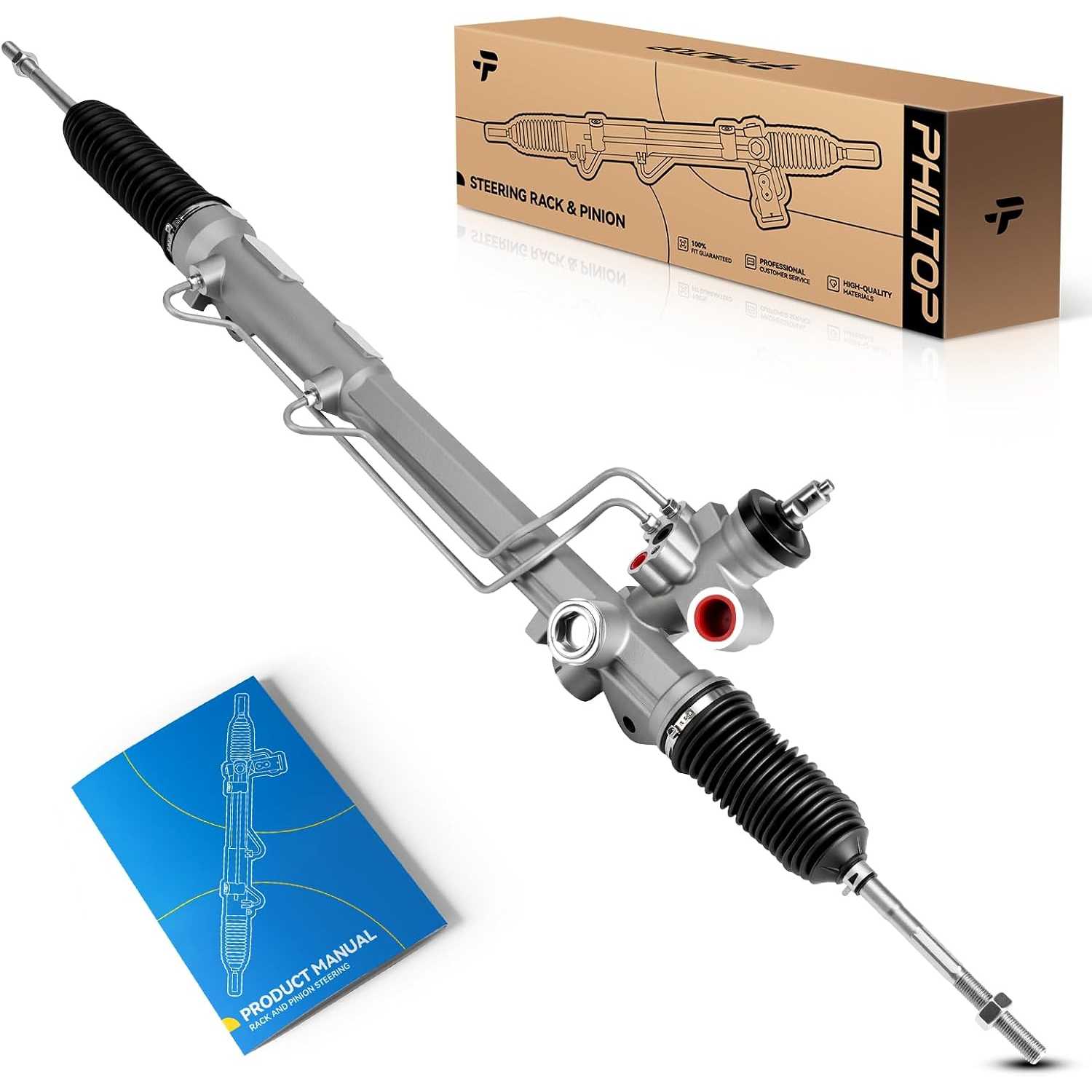 Hydraulic Power Steering Rack and Pinion Fit for 2003-2008 Grand Marquis All Models, 2003-2007 Crown Victoria All Models