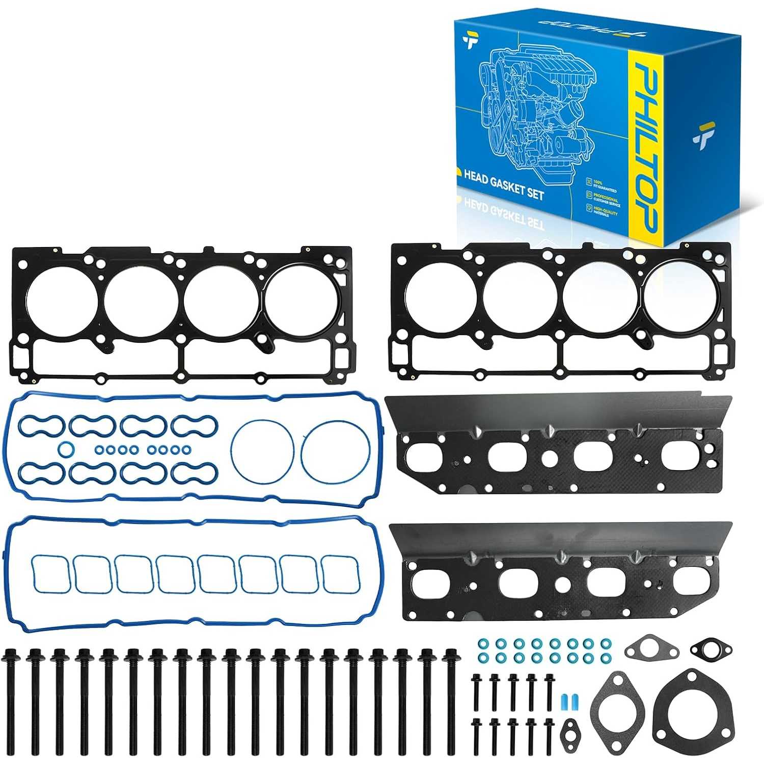 HS26423PT, ES72200 Head Gasket Set Fit for 2009-2020 Charger, 2019-2020 1500 Classic