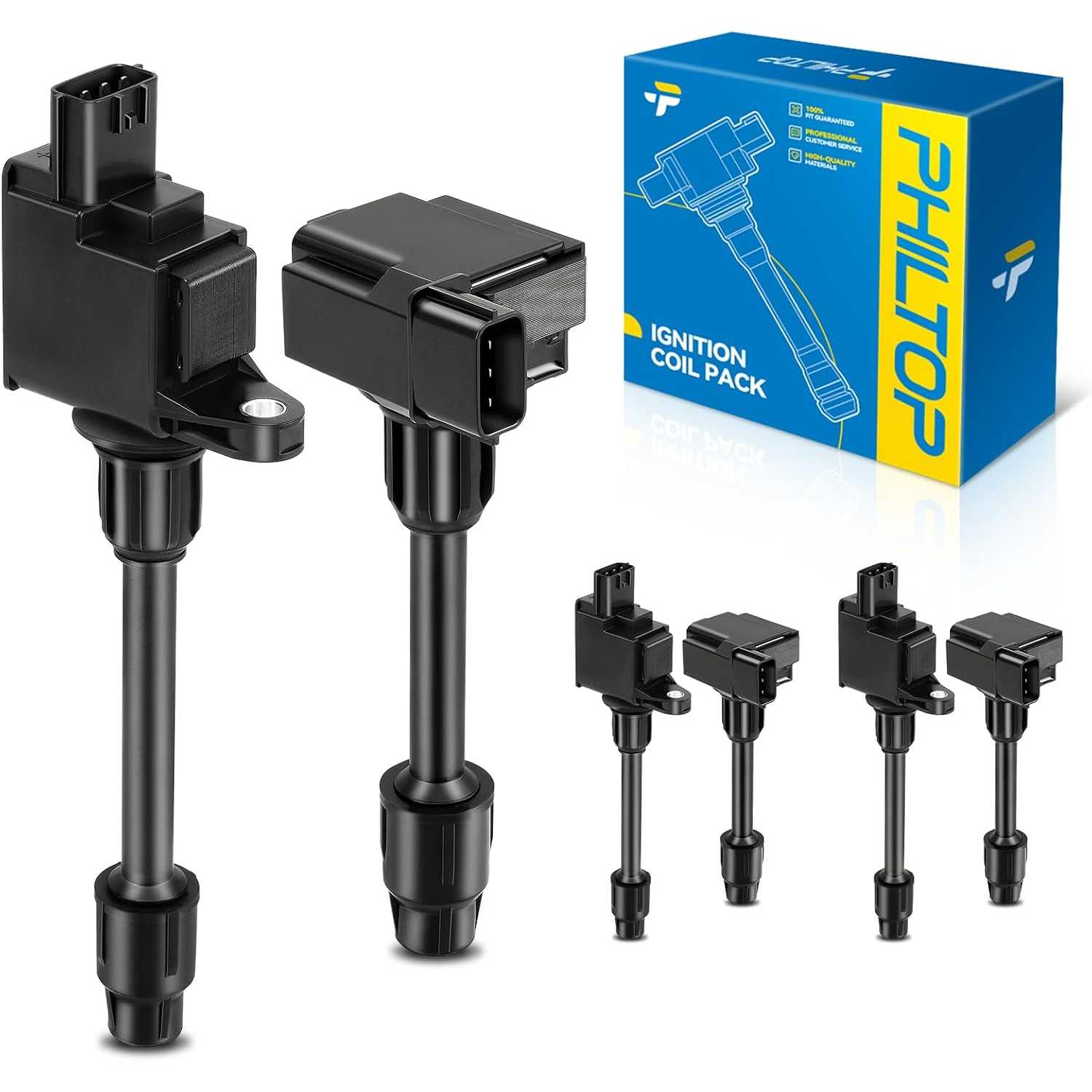 UF348,UF363 Ignition Coil 6 Packs Fit for I30 2000, Maxima 2000