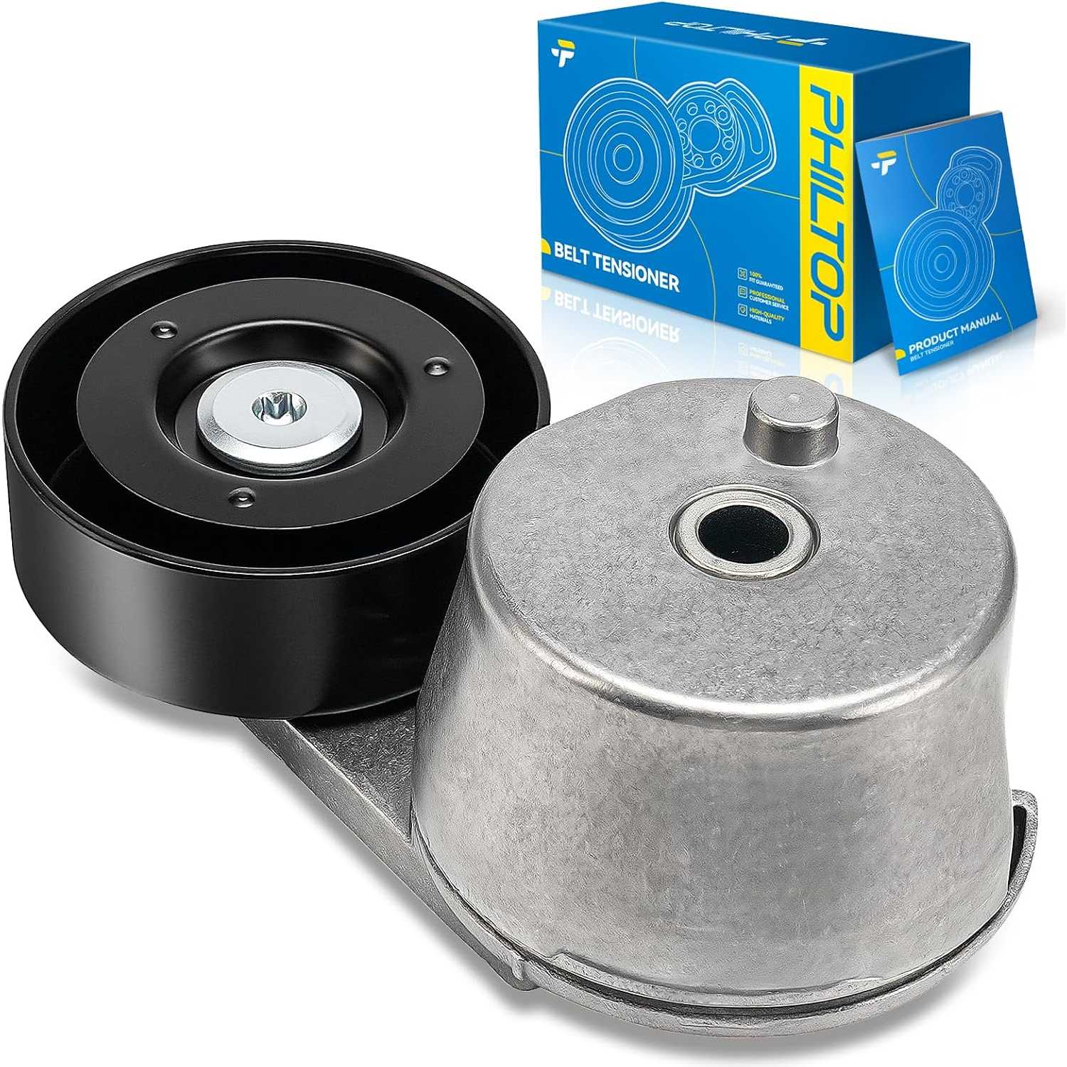 Belt Tensioner Assembly Compatible with 2018-2025 Equinox/Terrain 1.5L, 2016-2025 Malibu, Cruze, Spark