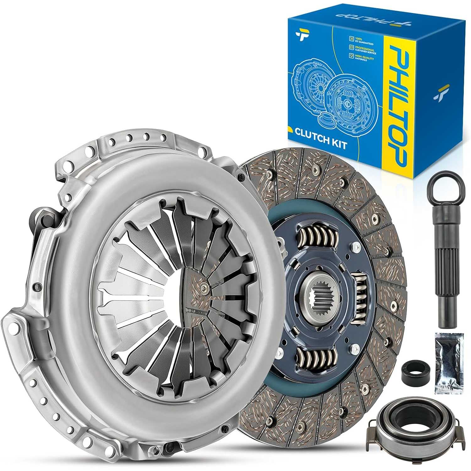 16-079 Transmission Clutch Kit Set fits 1991-1997 2000-2005 Celica 1.6/1.8L 1993-2008 Corolla 2000-2005 Echo