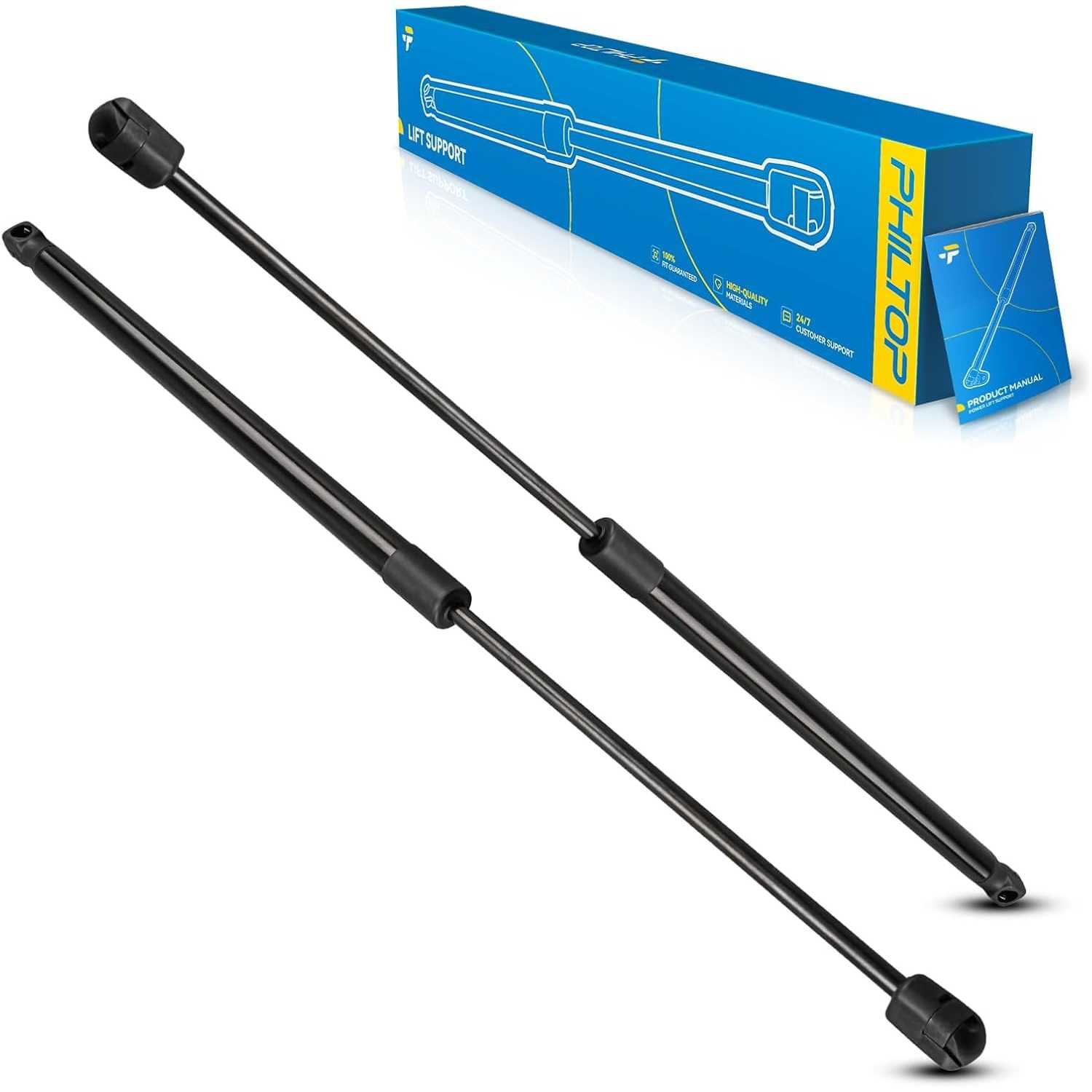 Hatch Struts Lift Support Fit for Hyundai Santa Fe Sport 2015-2017,Replace#4B967750, 817814Z500, 817714Z500, 967750,2pcs