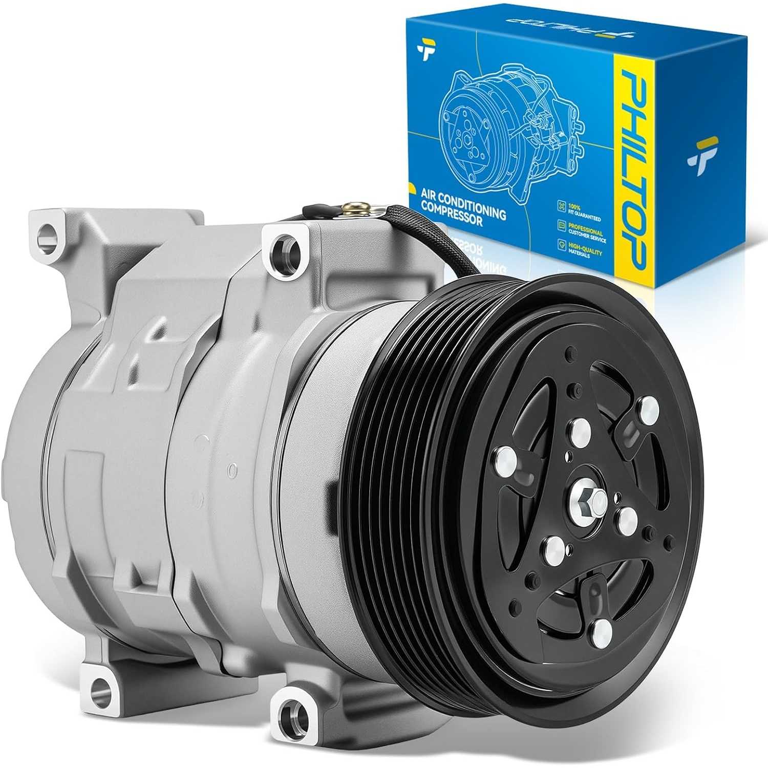 NEW Air Conditioner AC Compressor with Clutch Replacement for Scion tC 2007-2010