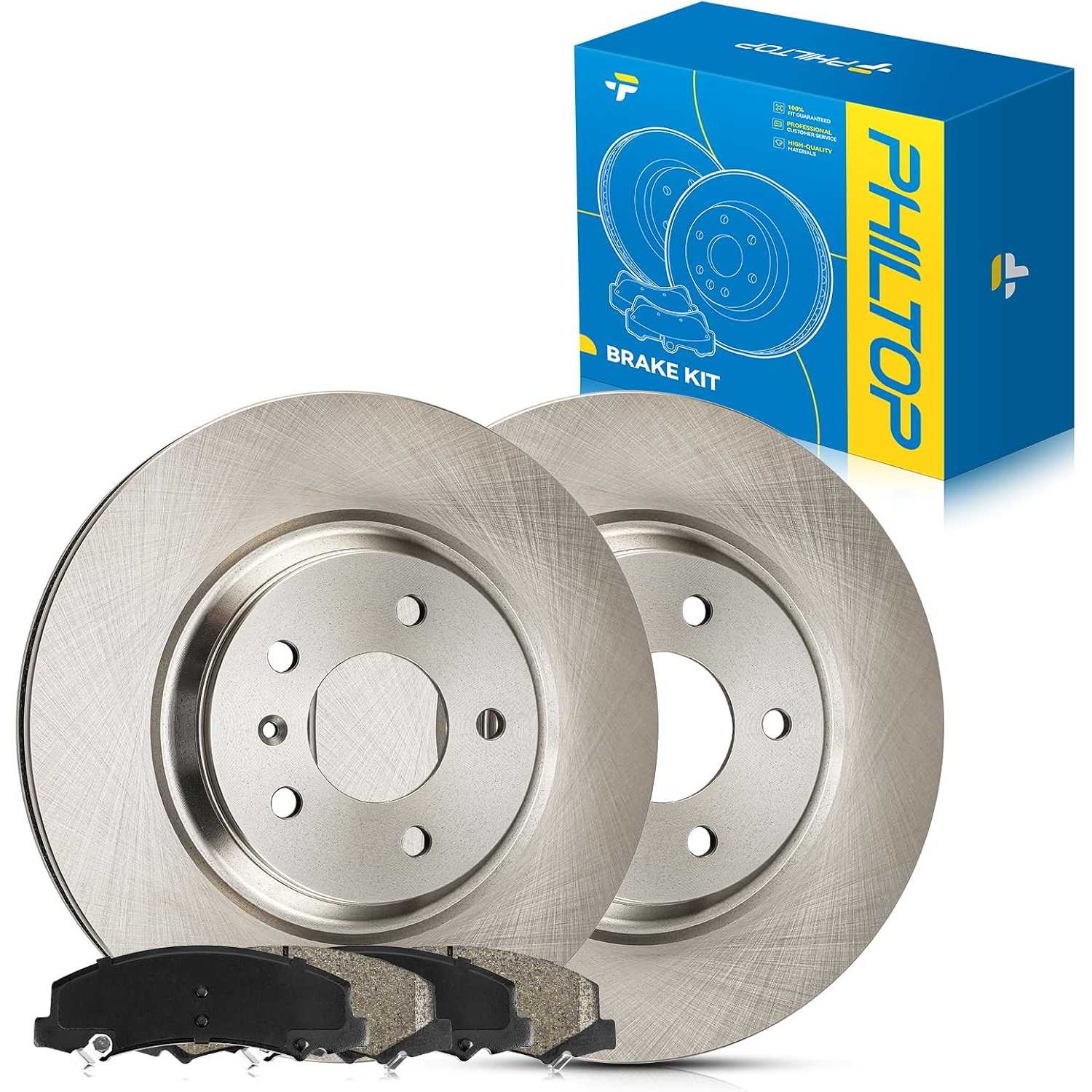 2006-2011 Cadillac DTS 4.6L V8 | Front Brake Kit 12.73" | OE#P-1159 - PHILTOP