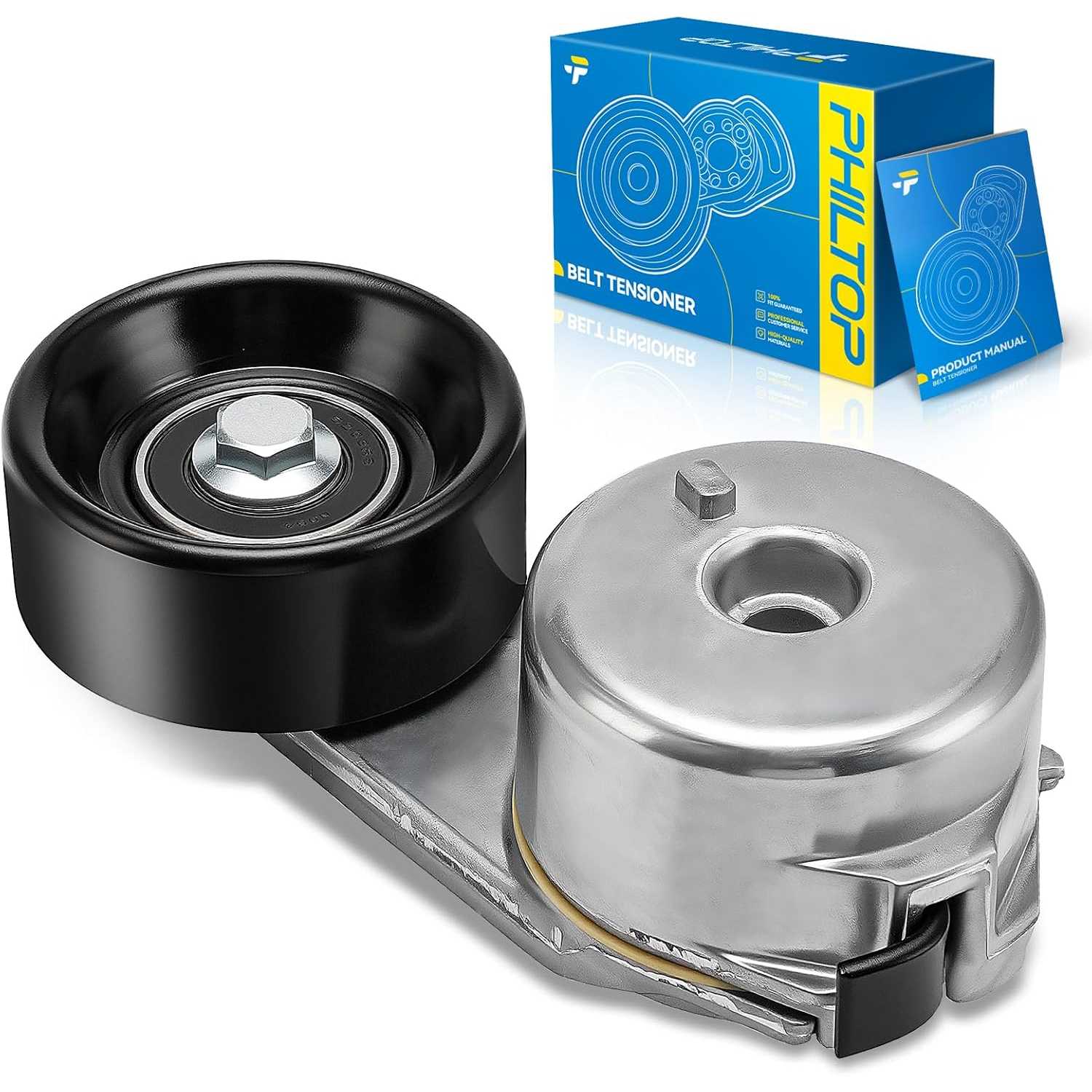 Belt Tensioner Assembly Compatible with 1995-2011 Ranger 2.3L, 1998-2001 Ranger 2.5L, 1995-2010 B2300, 1998-2001 B2500