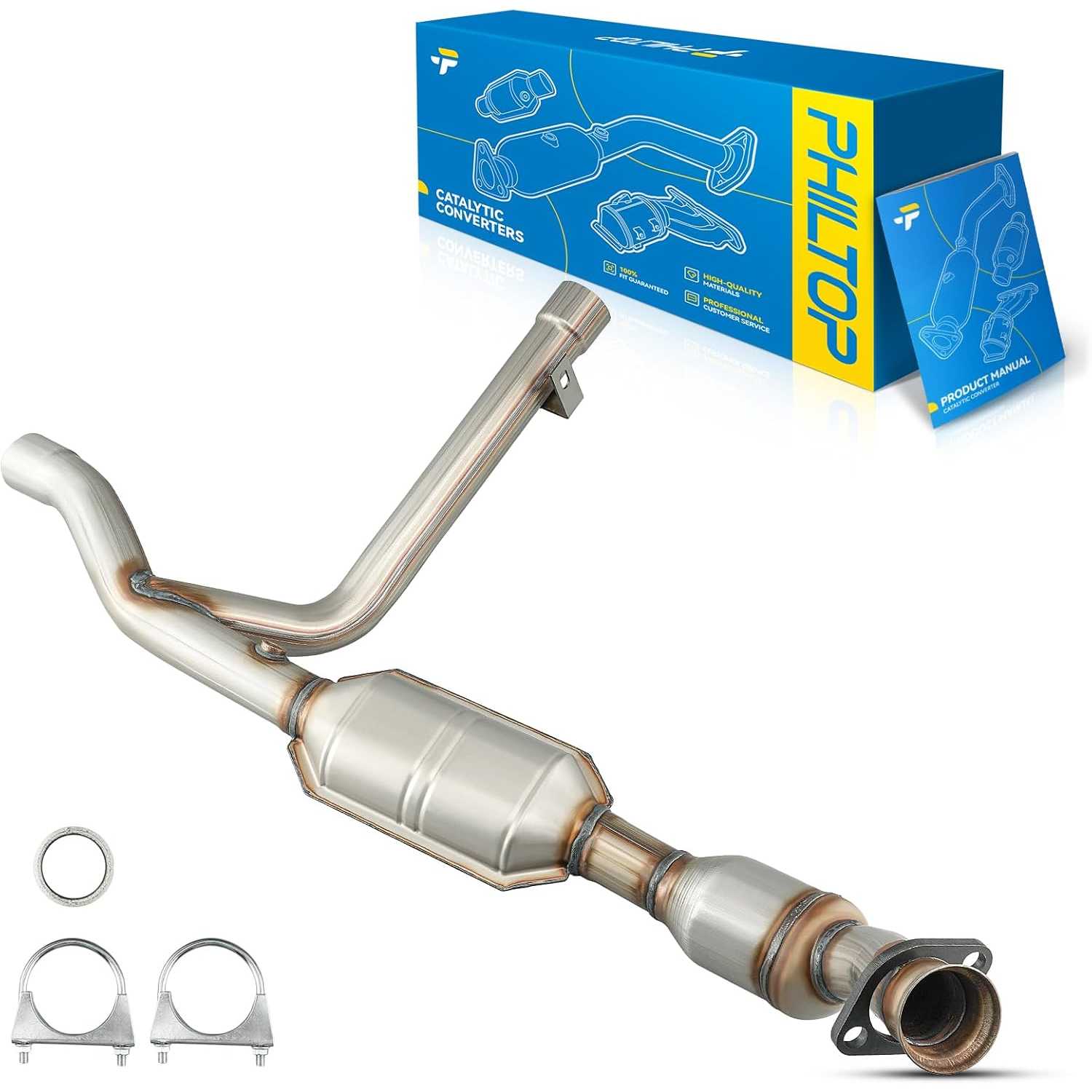 1999-2003 Ford F-150 5.4L V8 | Catalytic Converter | OE#54655 - PHILTOP