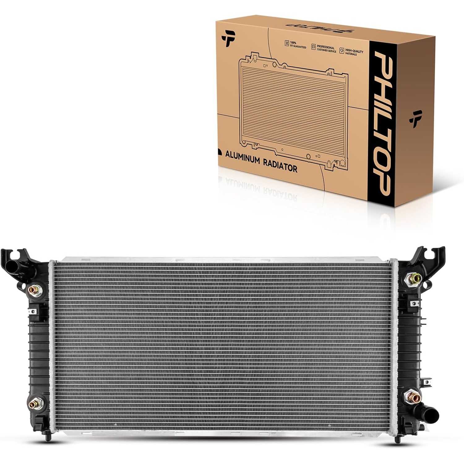 CU13397 Vehicle Radiators For 2015 Escalade. Escalade ESV 2014-2016 Silverado/Sierra 1500 2015-2016 Suburban, Tahoe