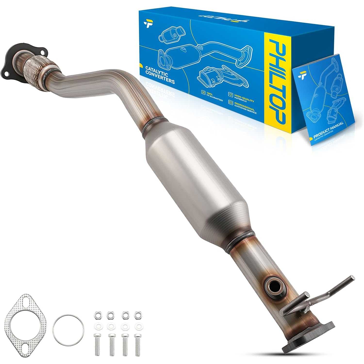 2000-2005 Chevrolet Impala 3.8L V6 | Catalytic Converter | OE#10343189/54627 - PHILTOP