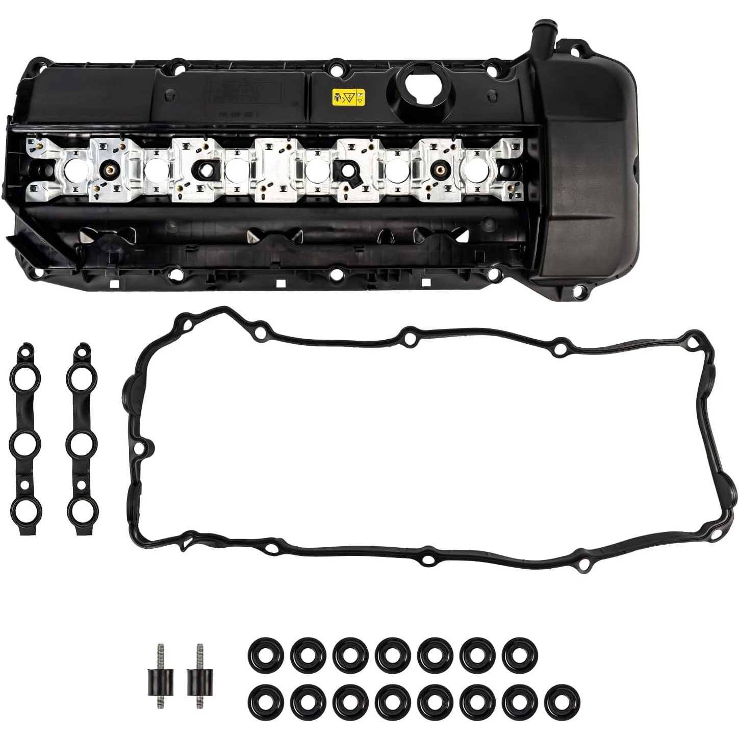 Engine Valve Cover Compatible with BMW 2001-2004 330i 330Ci X5 325i 325xi 325Ci 330xi, 1998-2002 Z3, 2001-2003 530i 525i
