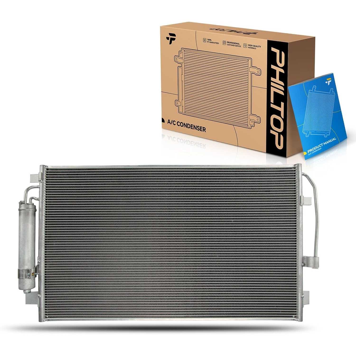 Air Conditioning A/C Condenser Replacement for Altima 2012-2018, Altima 2007-2011 2.5L, Maxima 2009-2014 2016-2022