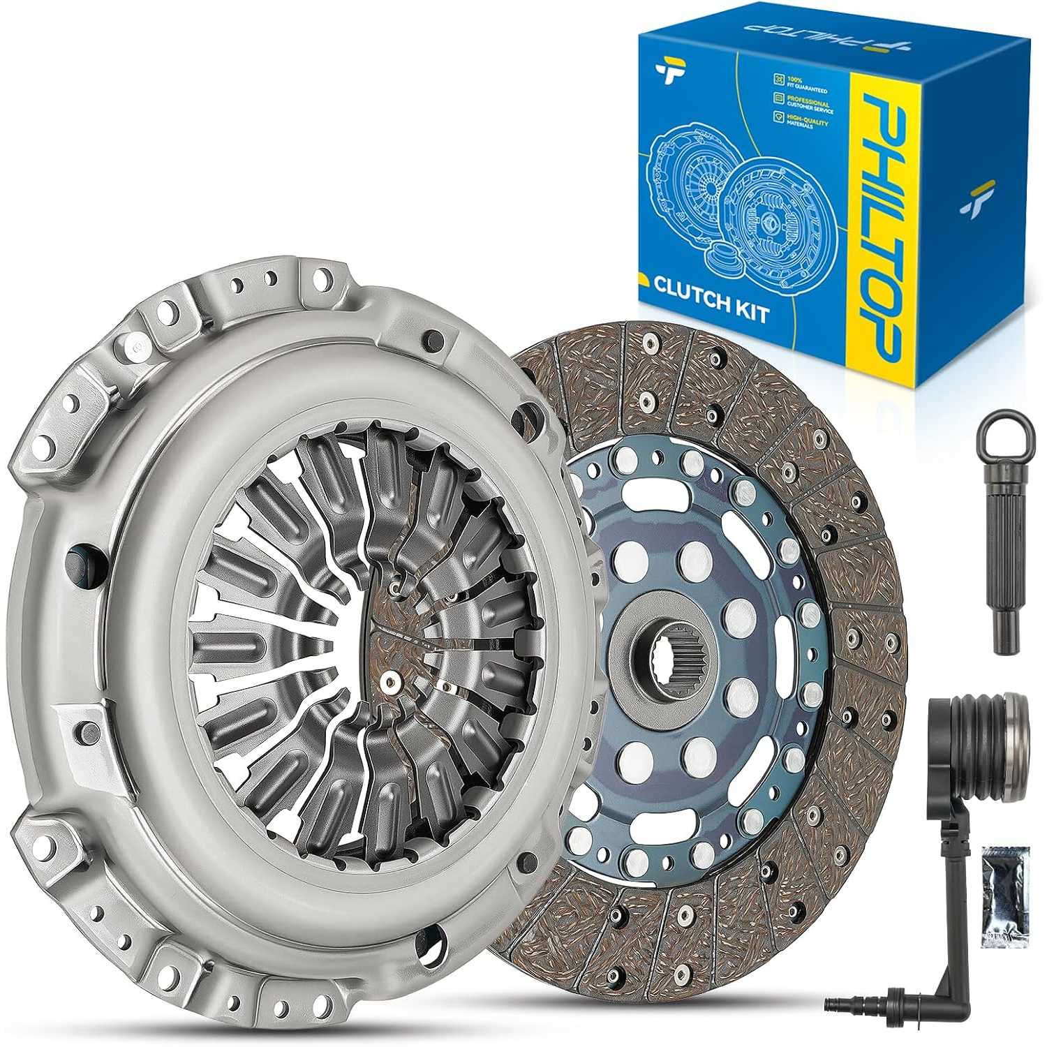 06084 Transmission Clutch Kit Set fits 2007-2012 Altima/Sentra 2.5L (without Dual Mass Flywheel)