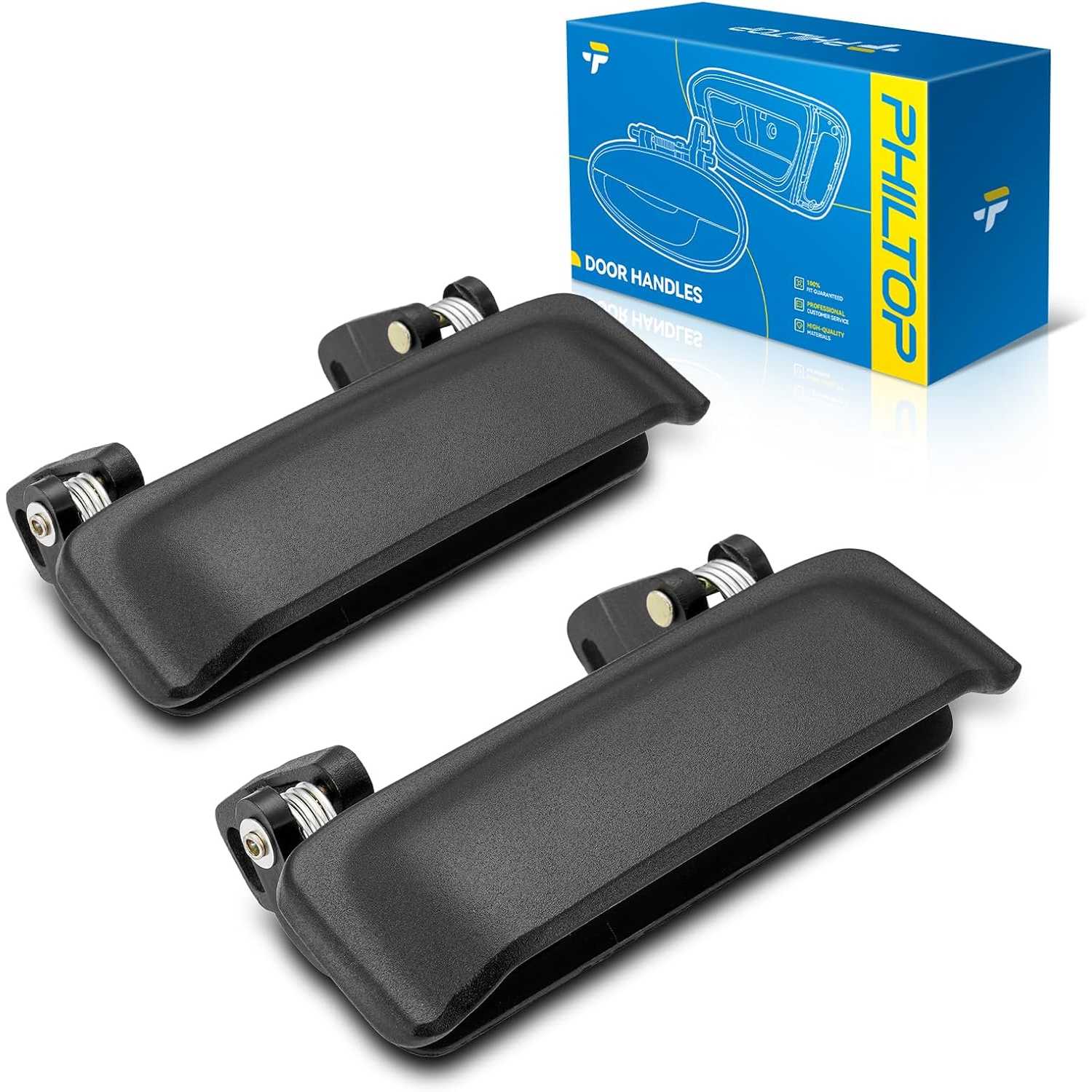 Exterior Door Handle Front Left & Right for Ford Ranger 2001-2008 | Fits 2001-2011 Ford Ranger;Replace FO1310134