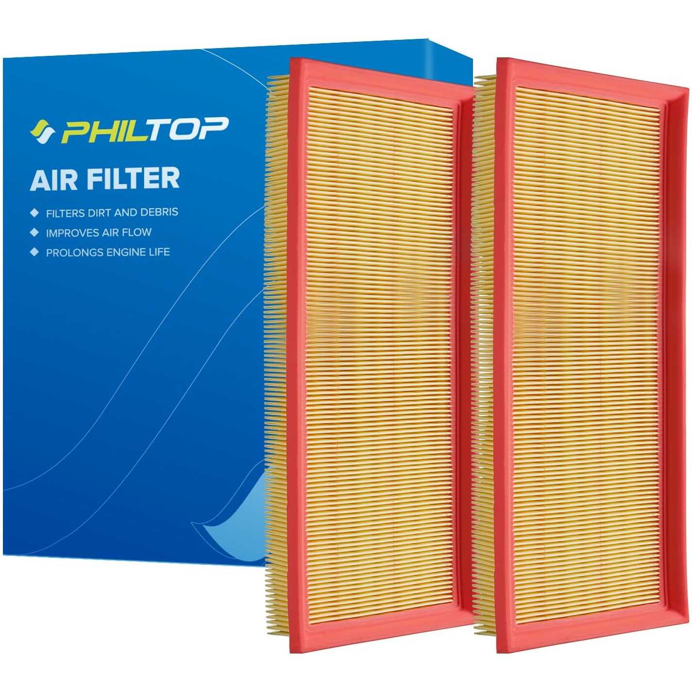 PHILTOP Engine Air Filter | Mercedes S550 Mercedes GL450 Mercedes CLS550 | CA11970