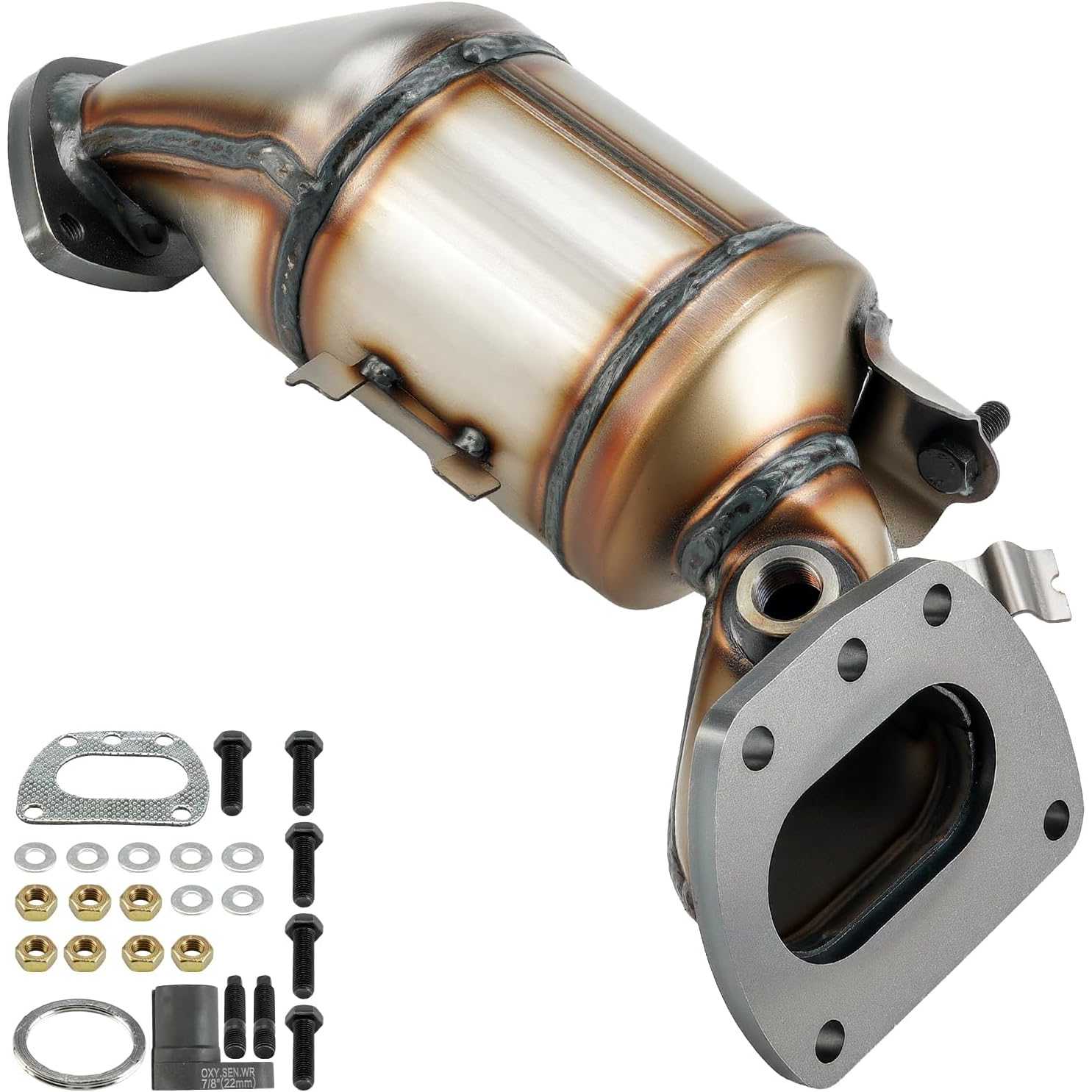 Front Right Catalytic Converter Automotive Replace for Toyota Lexus | Fit for 2017-2020 Highlander 3.5L/Sienna