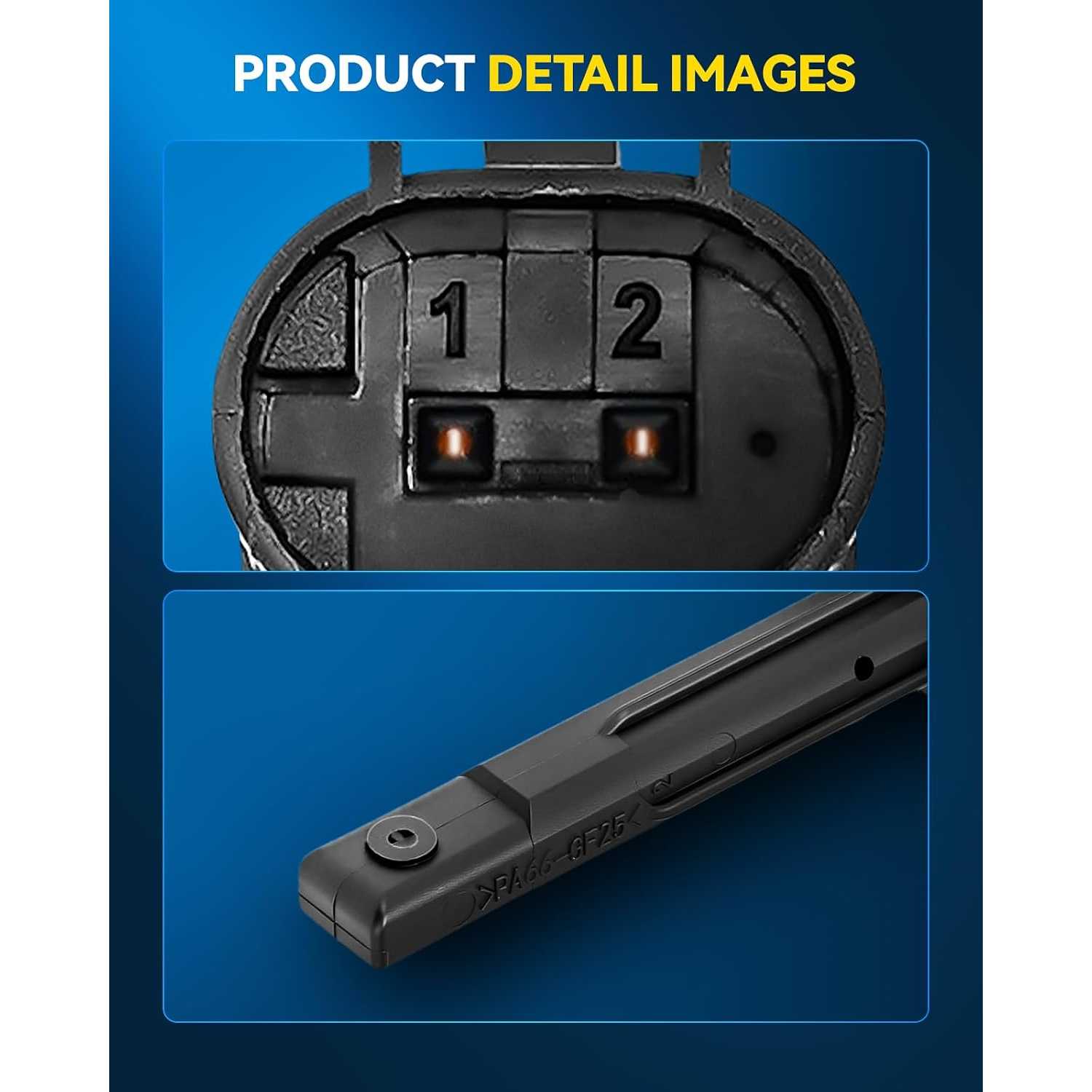 Front ABS Wheel Speed Sensor Compatible with Dodge Dart 2013-2016