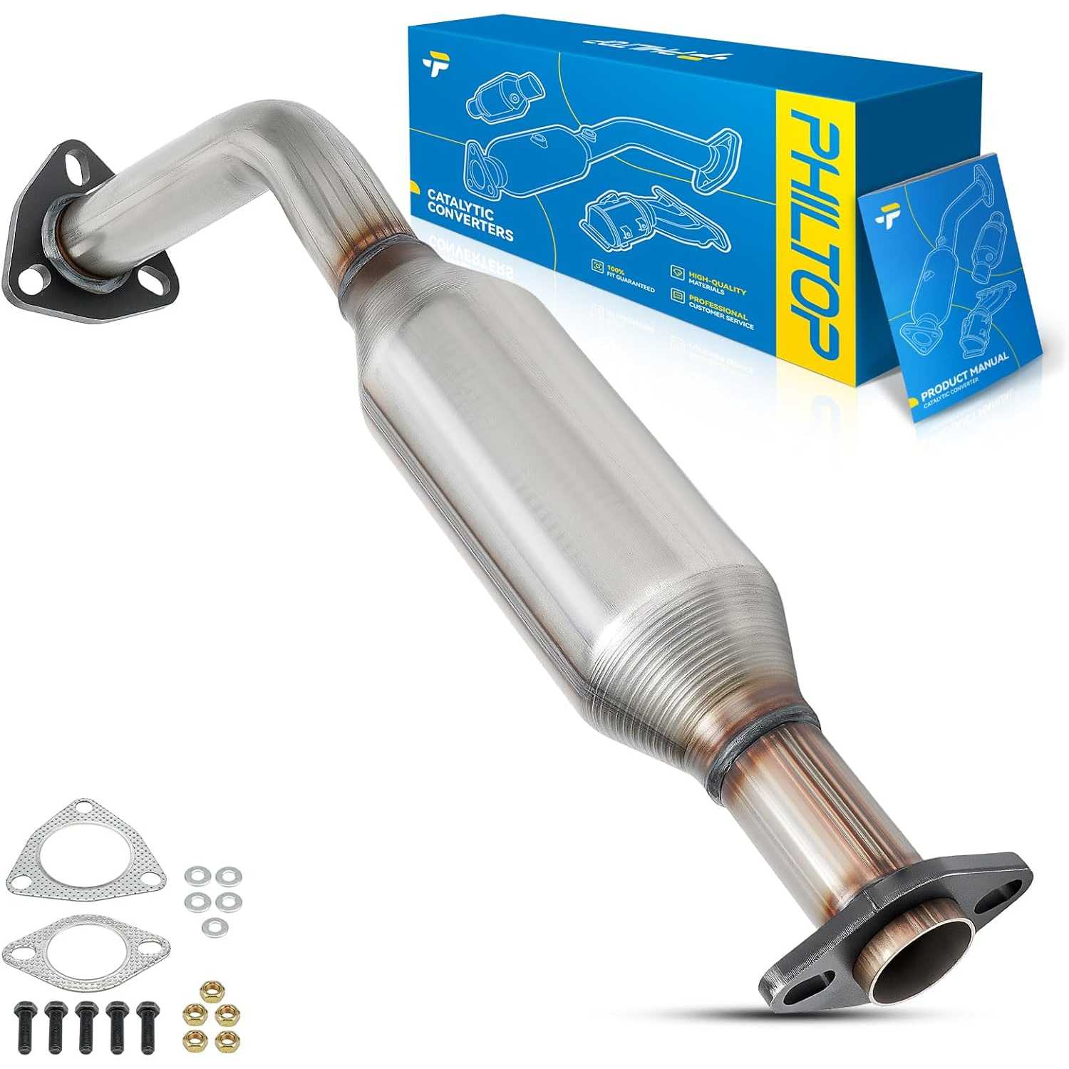 2003-2004 Toyota Tundra 4.7L V8 | Catalytic Converter | OE#645266 - PHILTOP