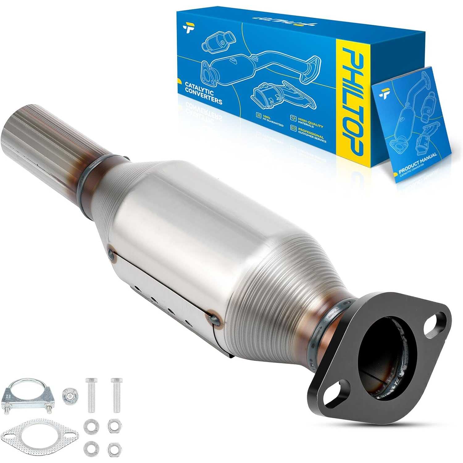 2012-2017 Hyundai Accent 1.6L | Rear Catalytic Converter | OE#286001W850/16681 - PHILTOP