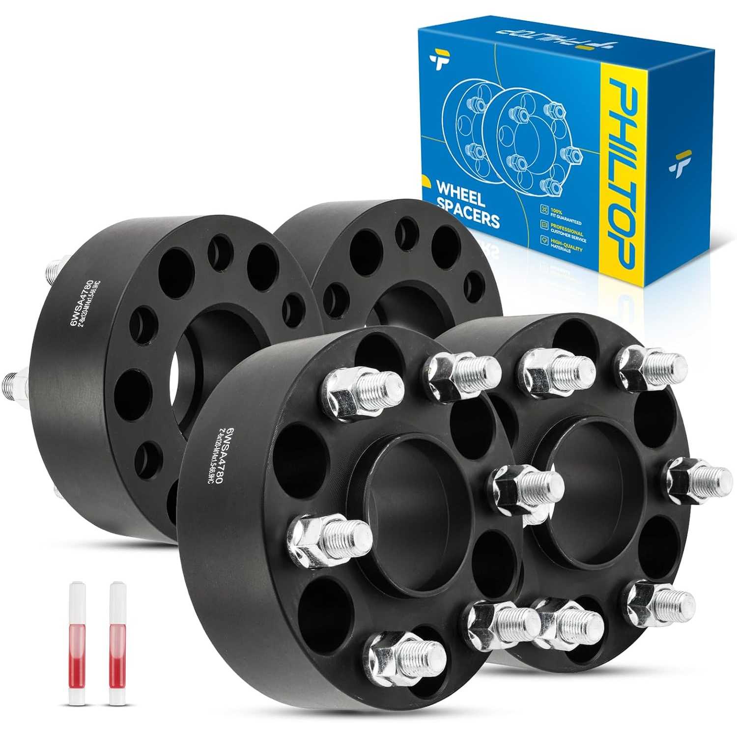 4Pcs 6x120mm Wheel Spacer, 2 inch Hub Centric Wheel Spacers fit for 2018-2022 Traverse, 2017-2023 Acadia, 2010-2016 SRX