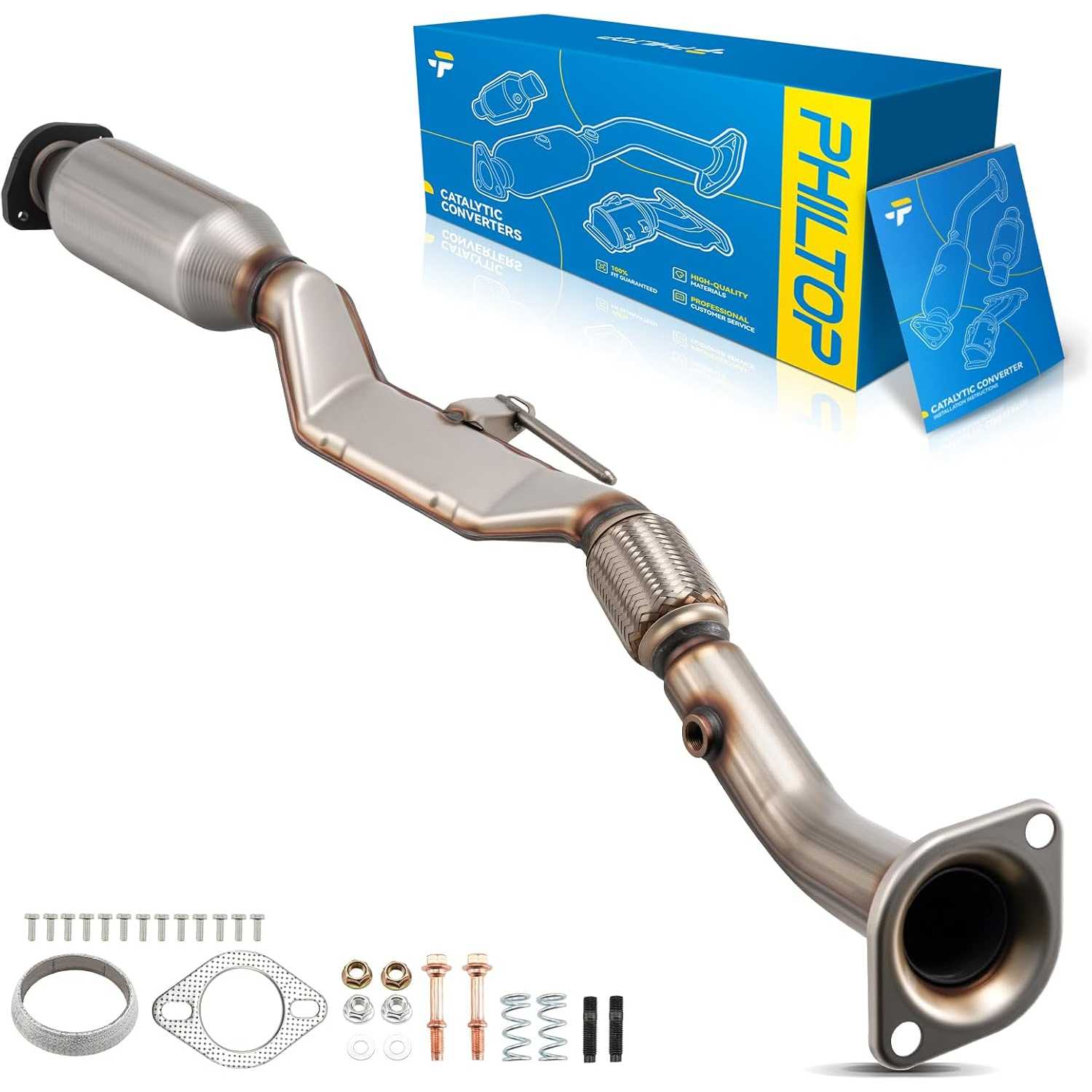 2002-2006 Nissan Altima 2.5L L4 | Catalytic Converter | OE#20020ZB30A/54360 - PHILTOP