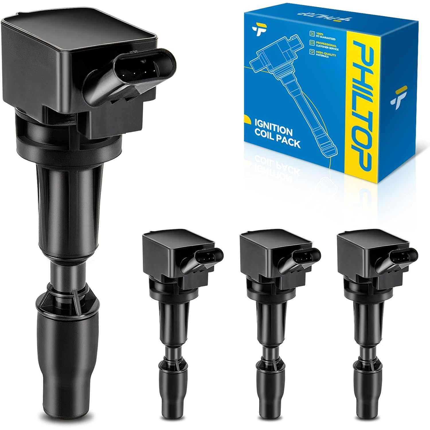 Ignition Coil Pack, UF764 Replacement for Hyundai Sonata 2015-2019, Santa Fe Sport 2016-2018