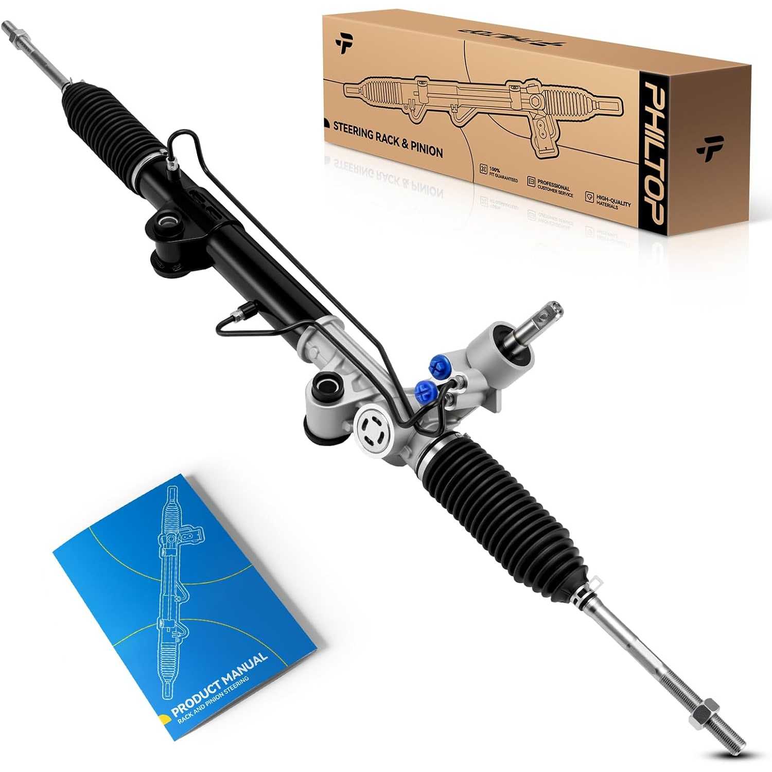 Power Steering Rack and Pinion Compatible with Jeep Liberty 2002 2003 2004 2005 All Models
