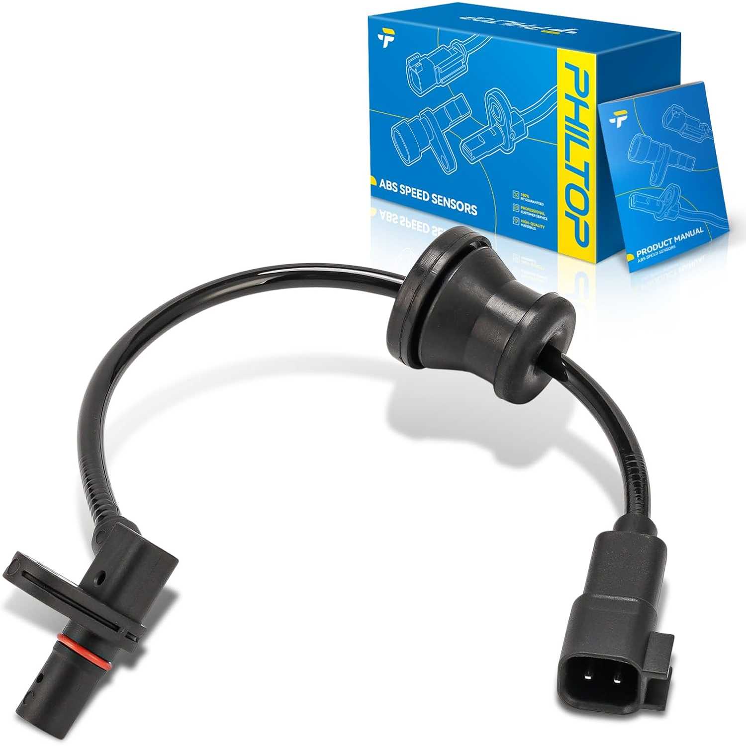 Rear Left/Rear Right ABS Wheel Speed Sensor Fit for Chevrolet, GMC | For 2010-2015 Equinox
