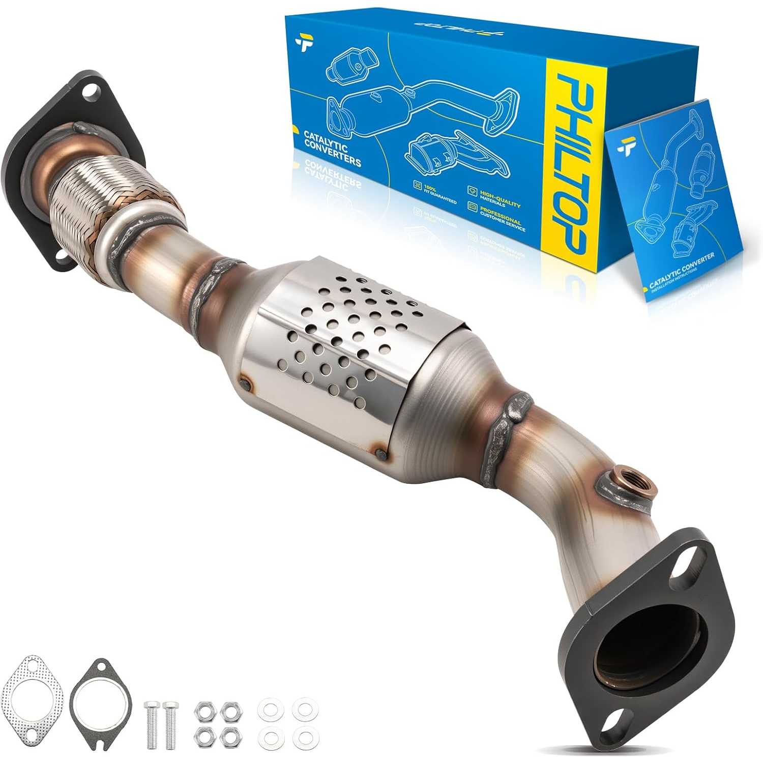 2006-2008 Buick Lucerne 3.8L V6 | Front Catalytic Converter | OE#15921944/52507 - PHILTOP
