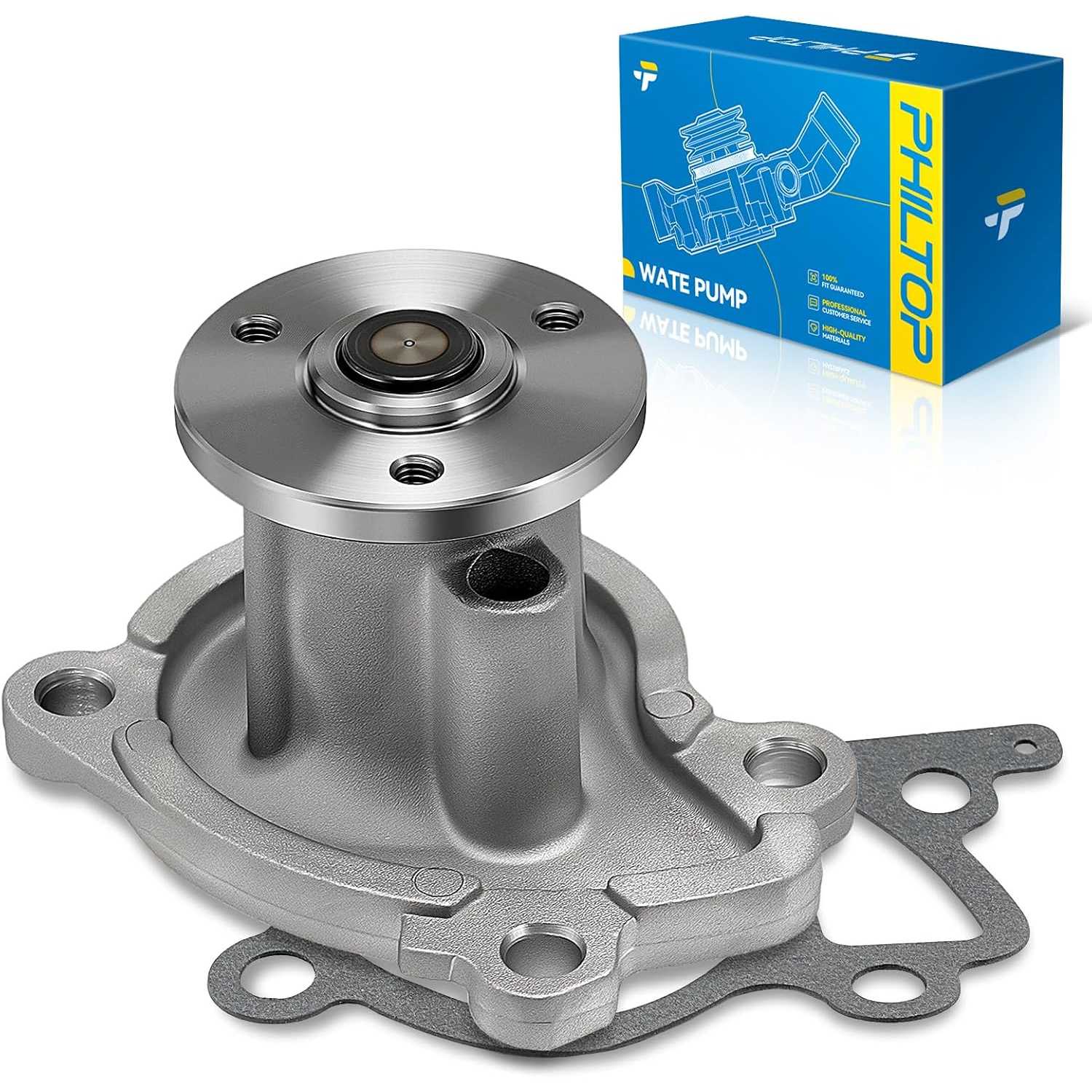 AW6687 Engine Water Pump with Gasket for Nissan Versa 2013-2019 | for Nissan Versa Note 2014-2019