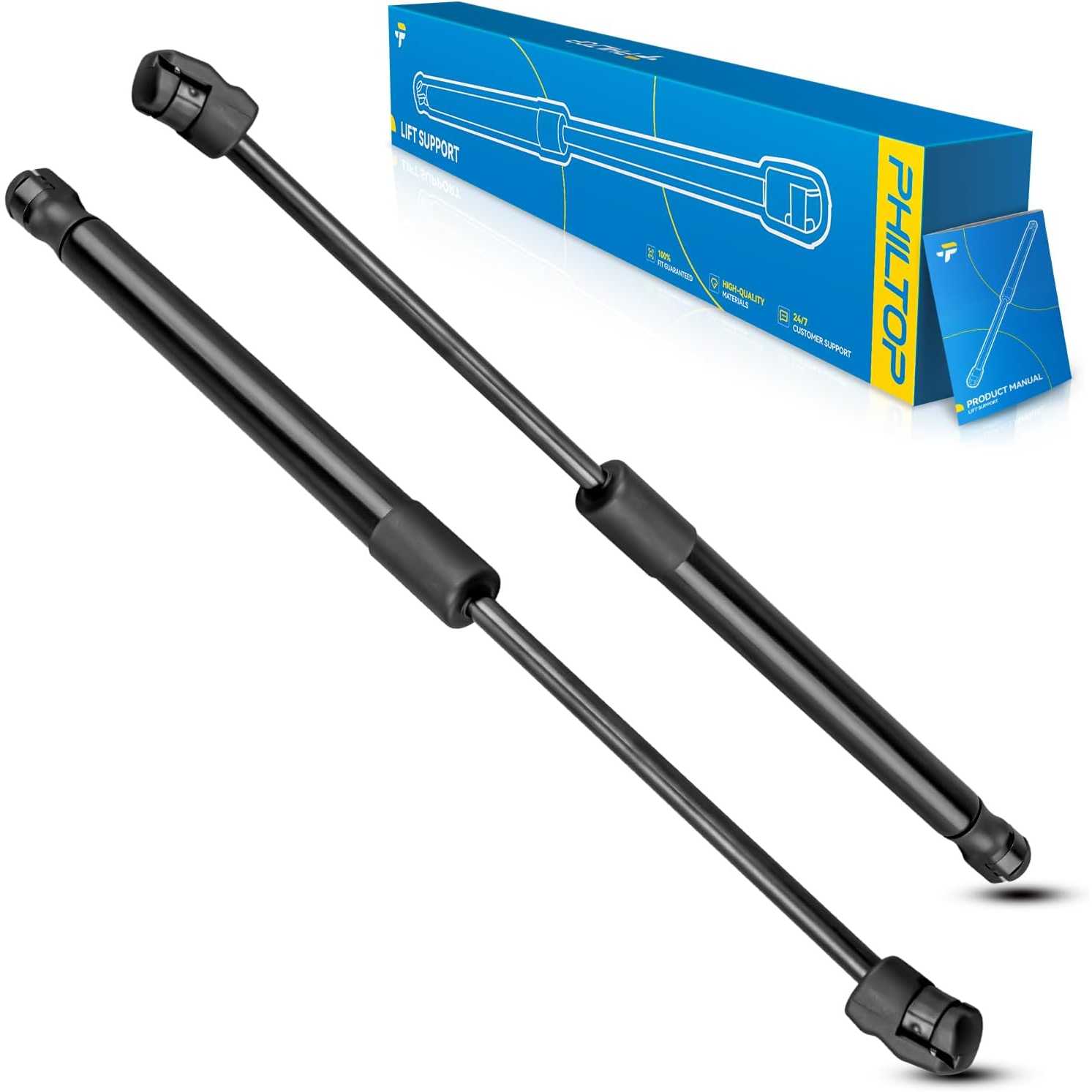 Hood Struts Lift Support Replacement Struts Fit for 2015-2015 Hyundai Sonata (Exc. Hybrid Models), 2016-2017 Sonata