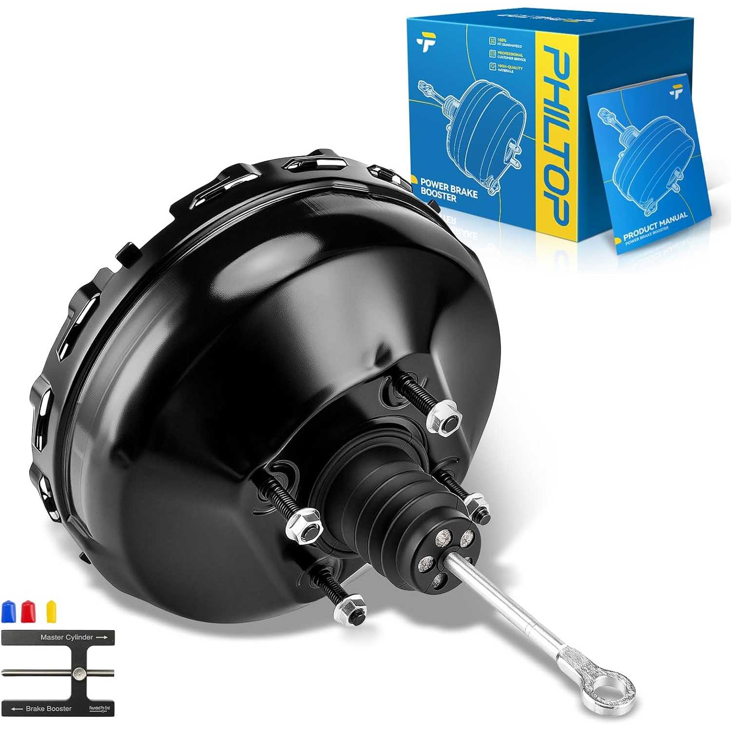 54-71098 Vacuum Power Brake Booster compatible with Chevrolet Blazer C1500/C2500/K1500/K2500 for GMC C1500/C2500/K150...