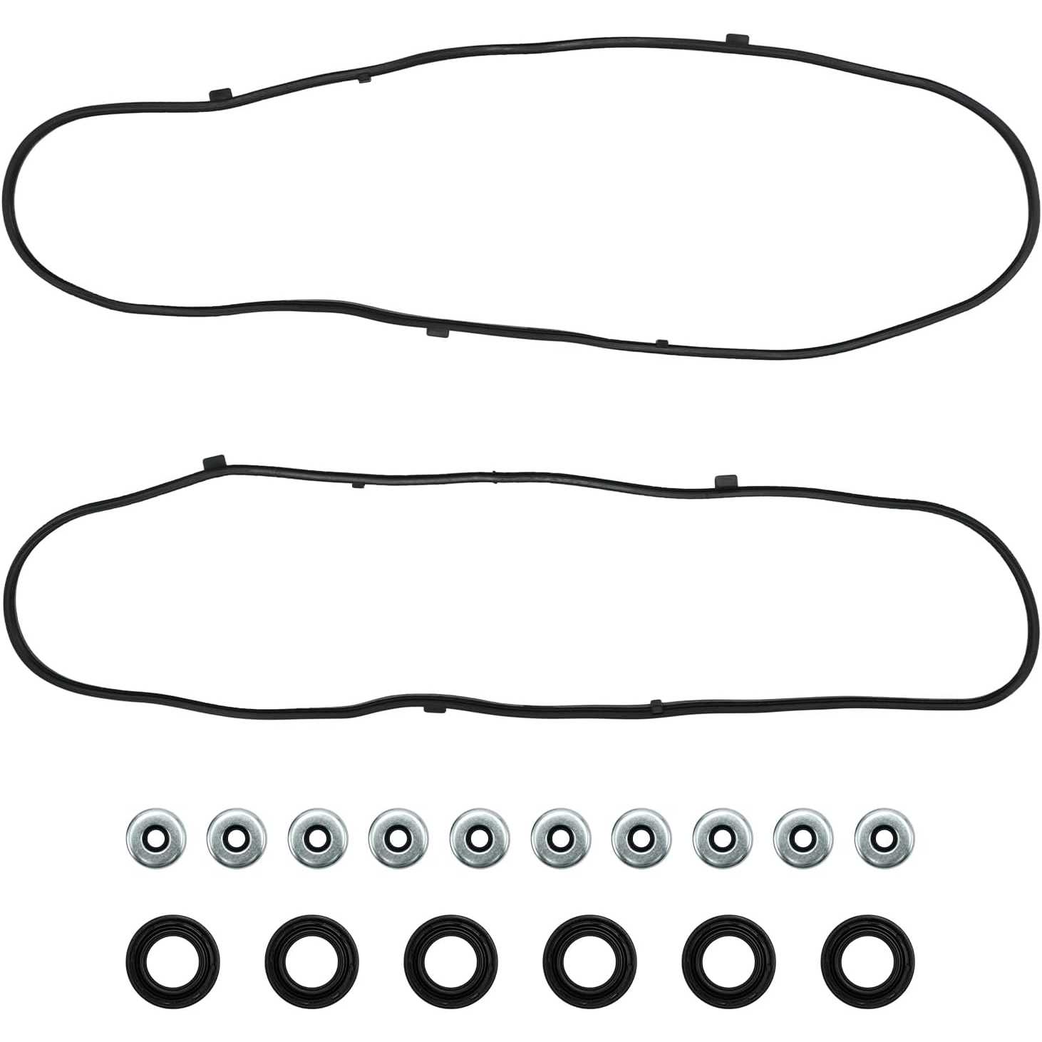 VS50607R Engine Valve Cover Gasket Set for Honda Odyssey 2005-2010, Pilot 2005-2008, Accord 2003-2007