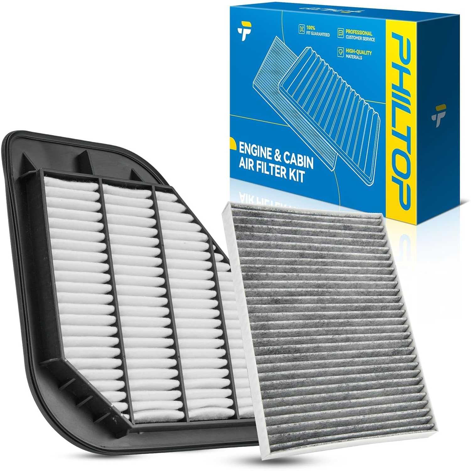 PHILTOP Engine & Cabin Air Filter | Chevrolet Traverse GMC Acadia Buick