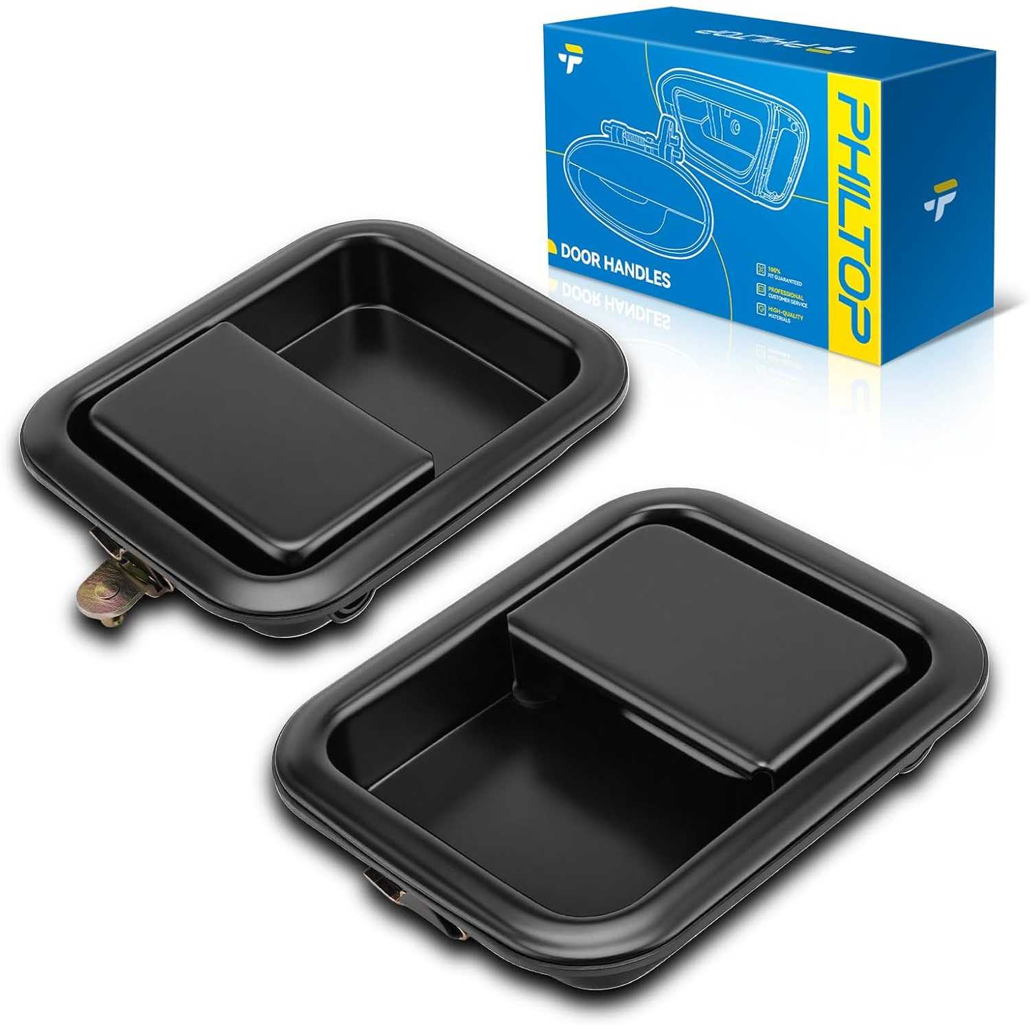 Exterior Door Handle Front L & R for Jeep Wrangler 91-95/97-06 | Fits 1991-1995