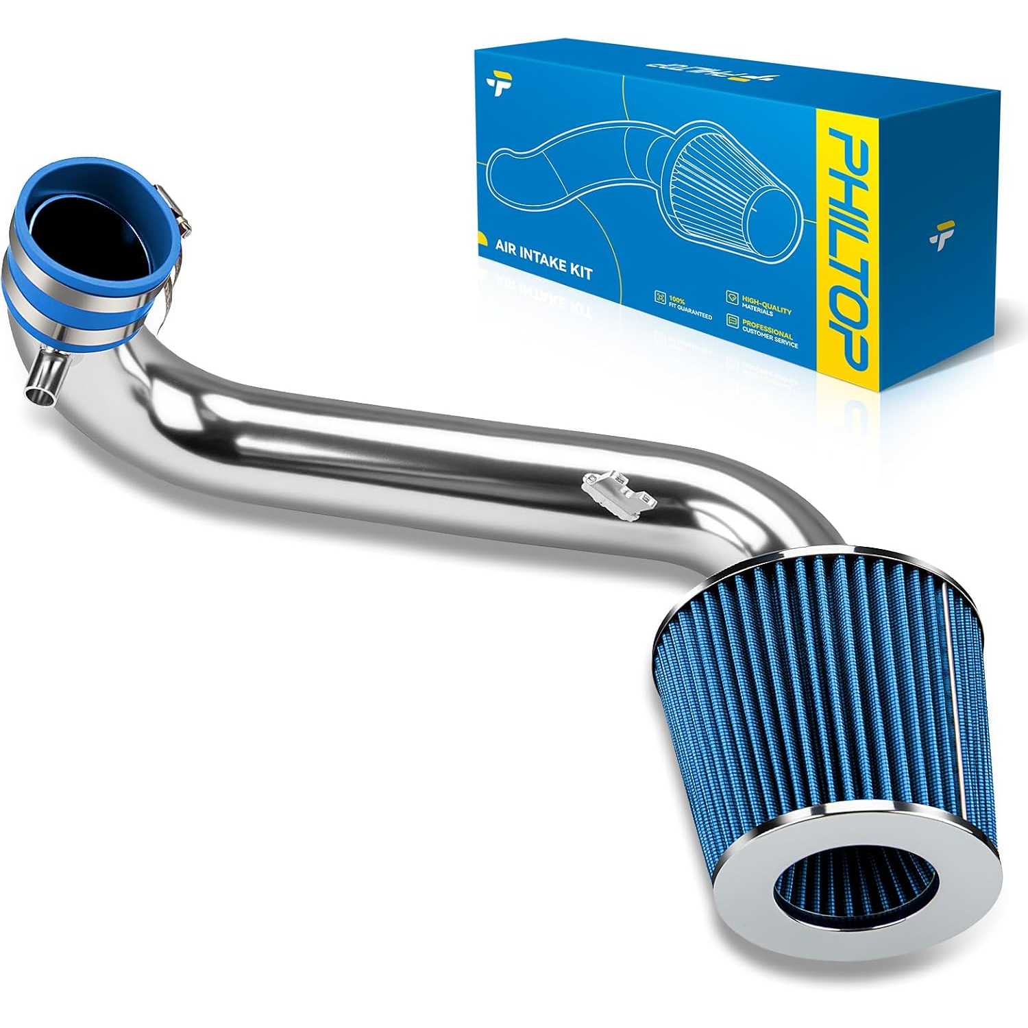 Cold Air Intake Kit for Civic 2001-2005 1.7L L4 (Blue)