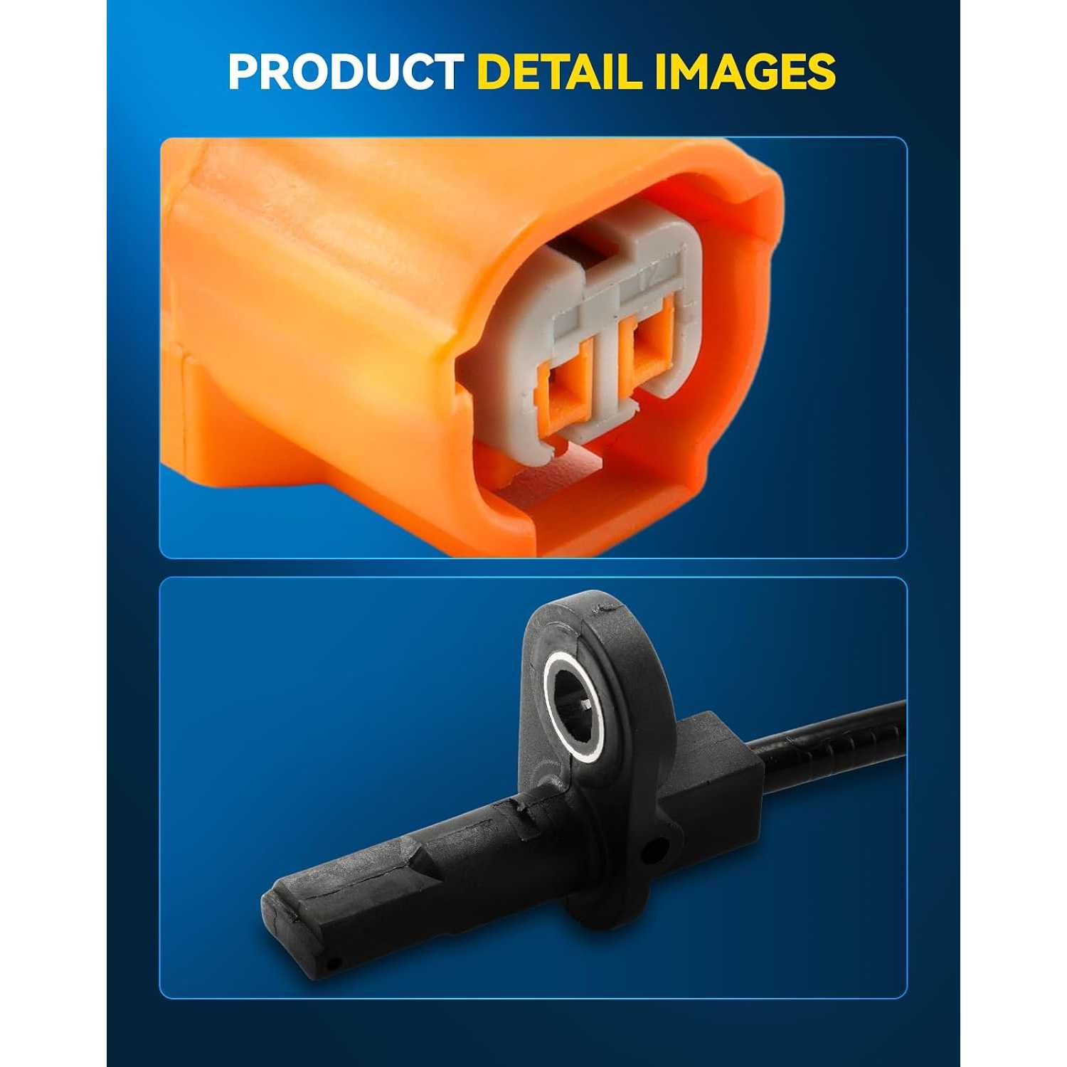 970279 Front Left Side ABS Wheel Speed Sensor Compatible with 2004
