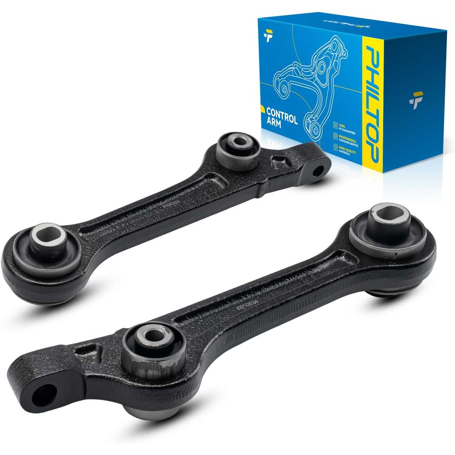 Front Suspension Kit Lower Rearward Control Arm w/Ball Joint Compatible with Dodge Charger Challenger 300 2011 2012 2...
